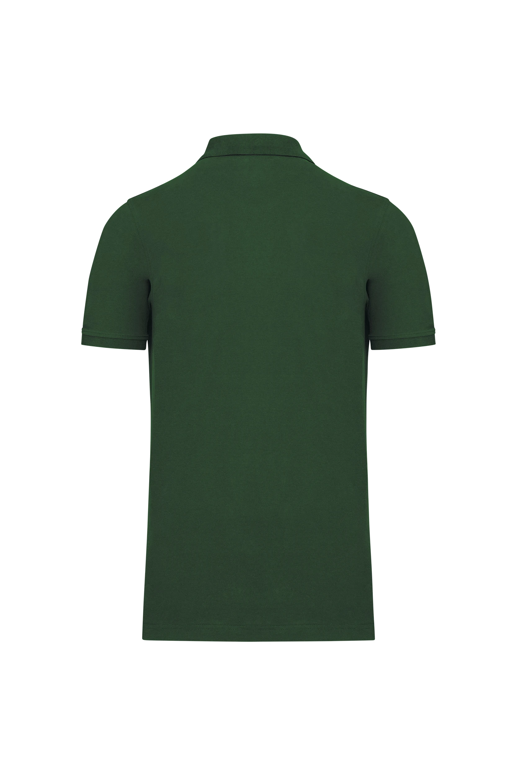 Polo piqué Bio 180g vert forêt