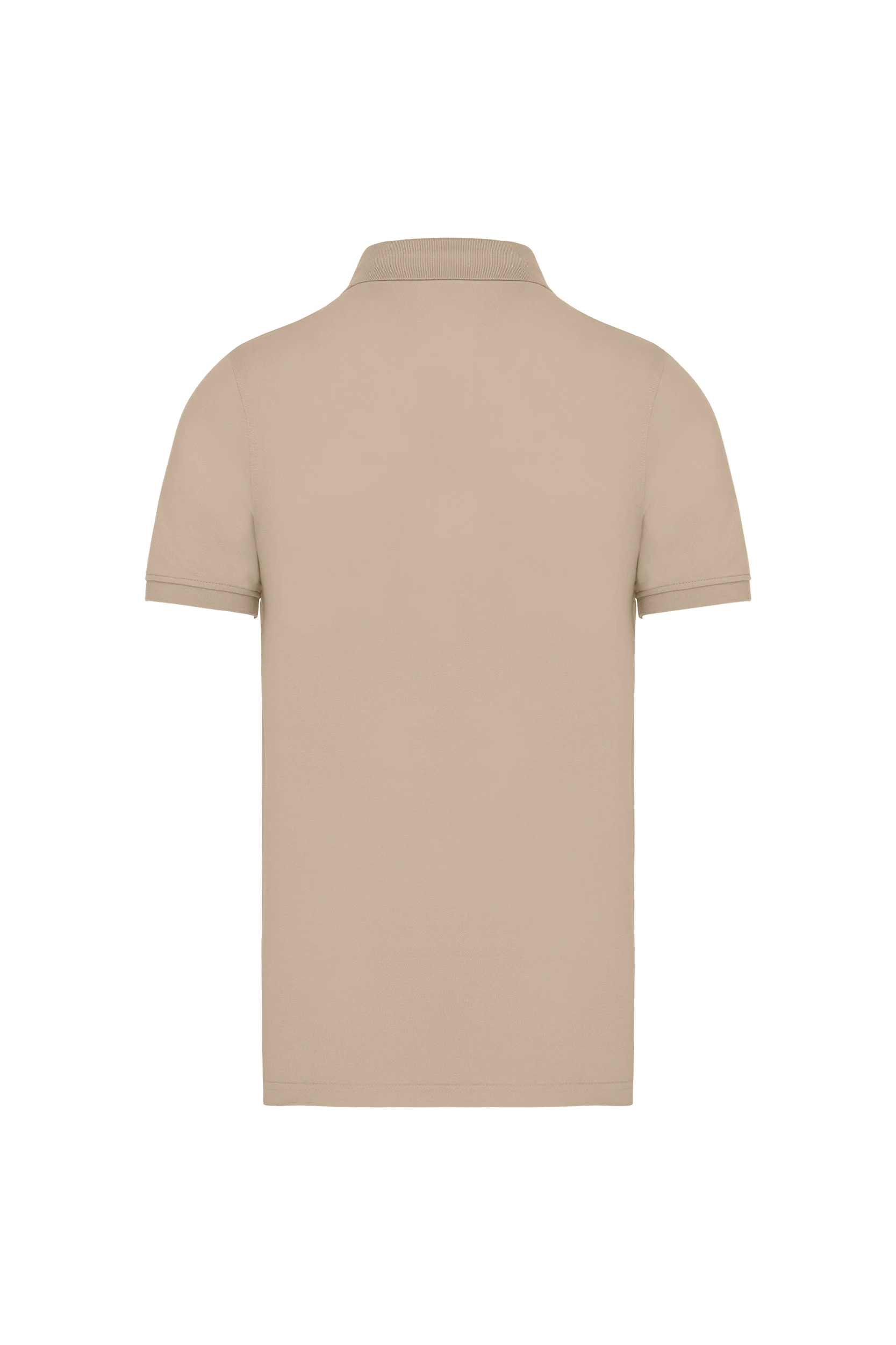 Polo piqué Bio 180g sable