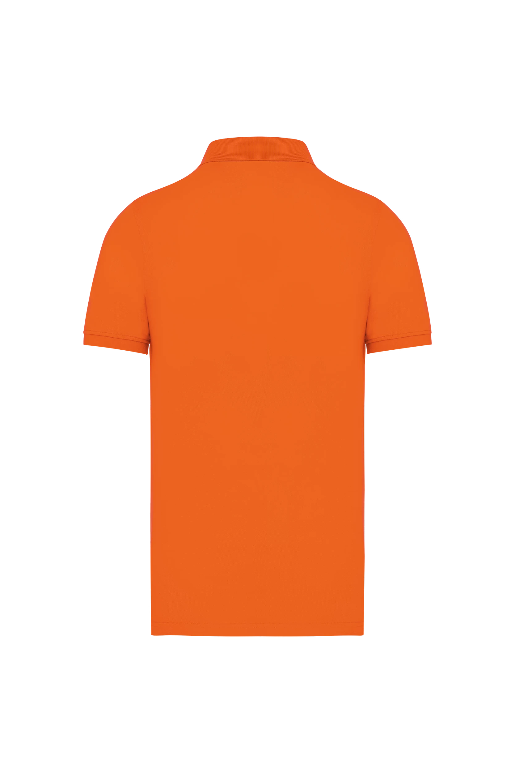 Polo piqué Bio 180g orange