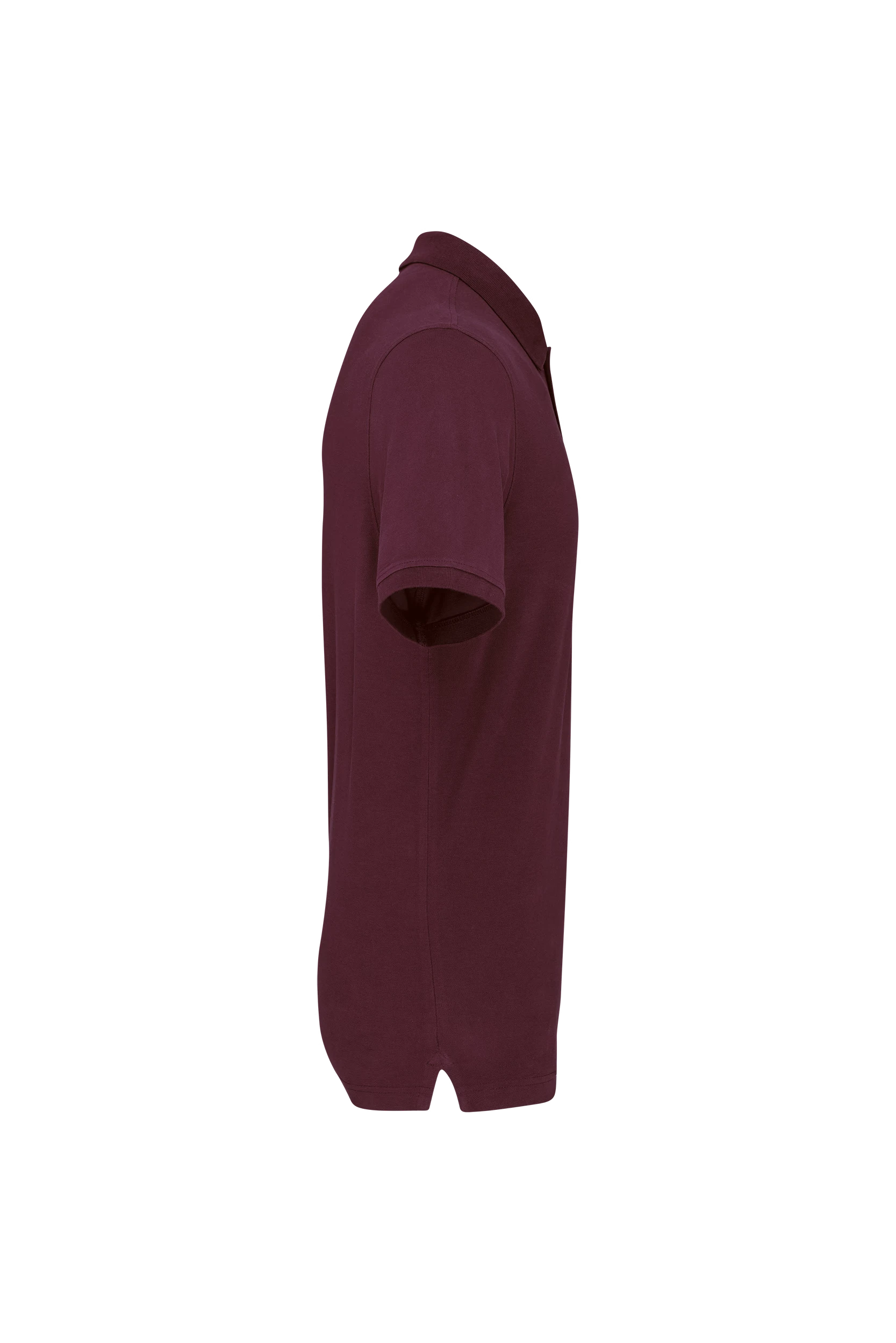 Polo piqué Bio 180g bordeaux