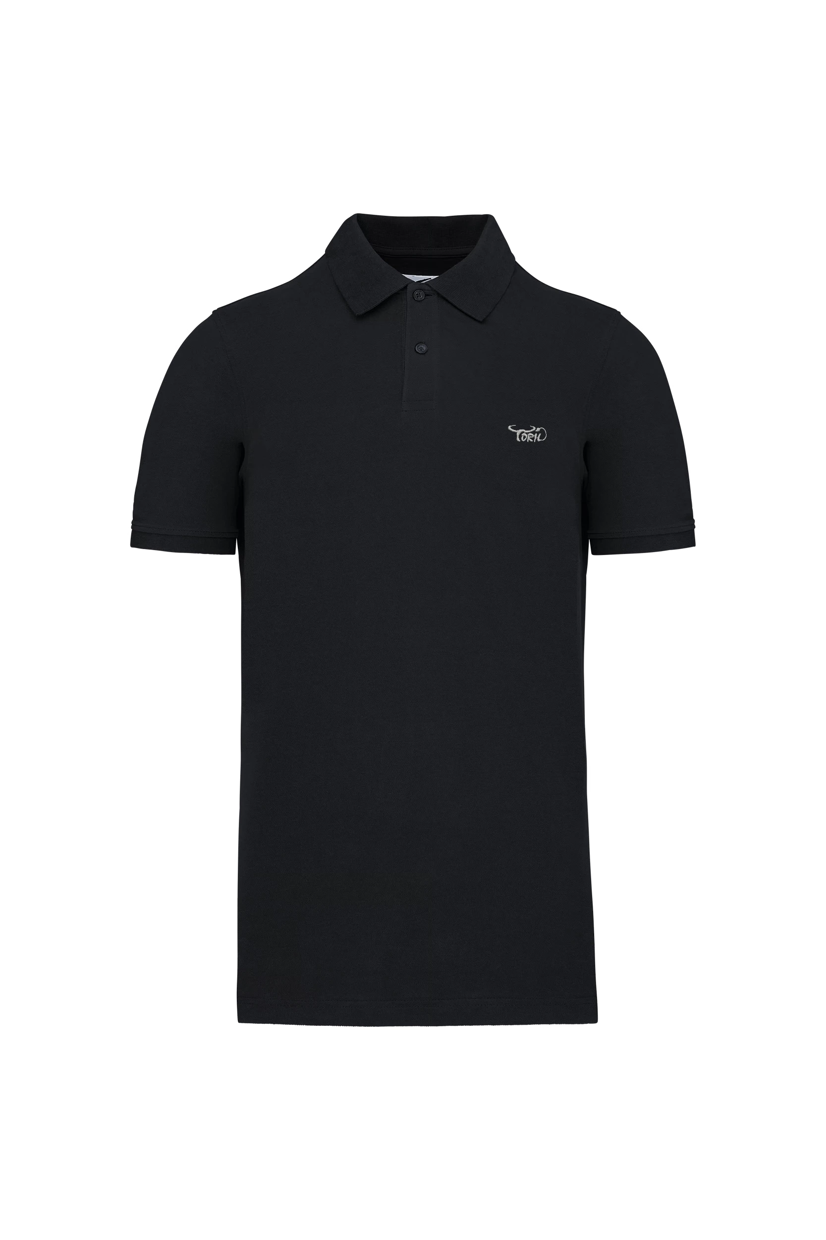 Polo piqué Bio 180g noir