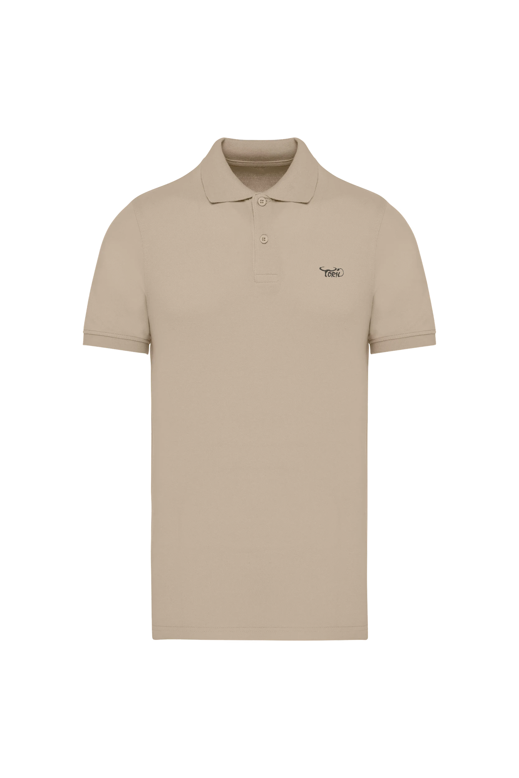 Polo piqué Bio 180g sable