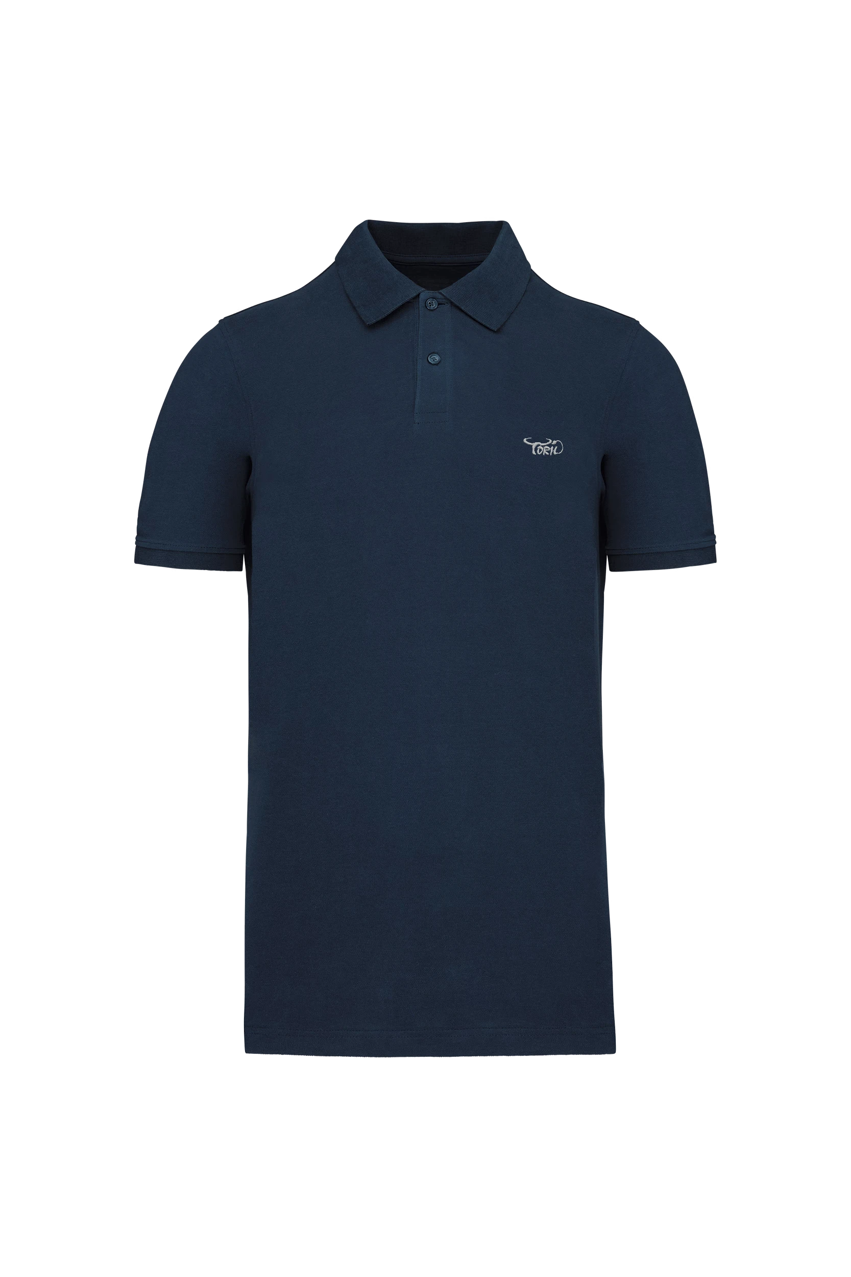 Polo piqué Bio 180g marine