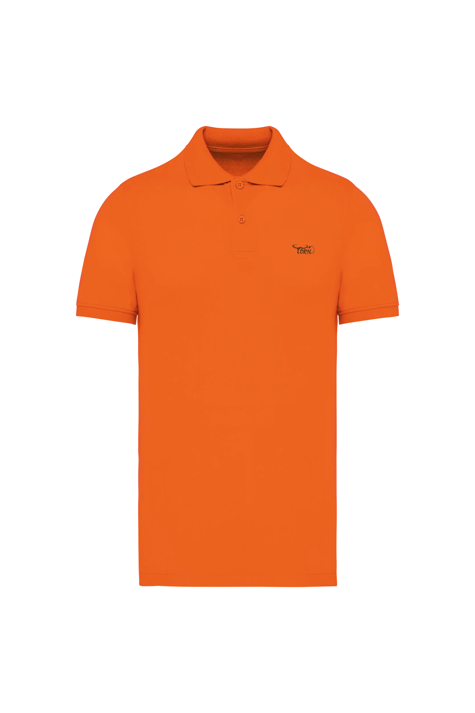 Polo piqué Bio 180g orange