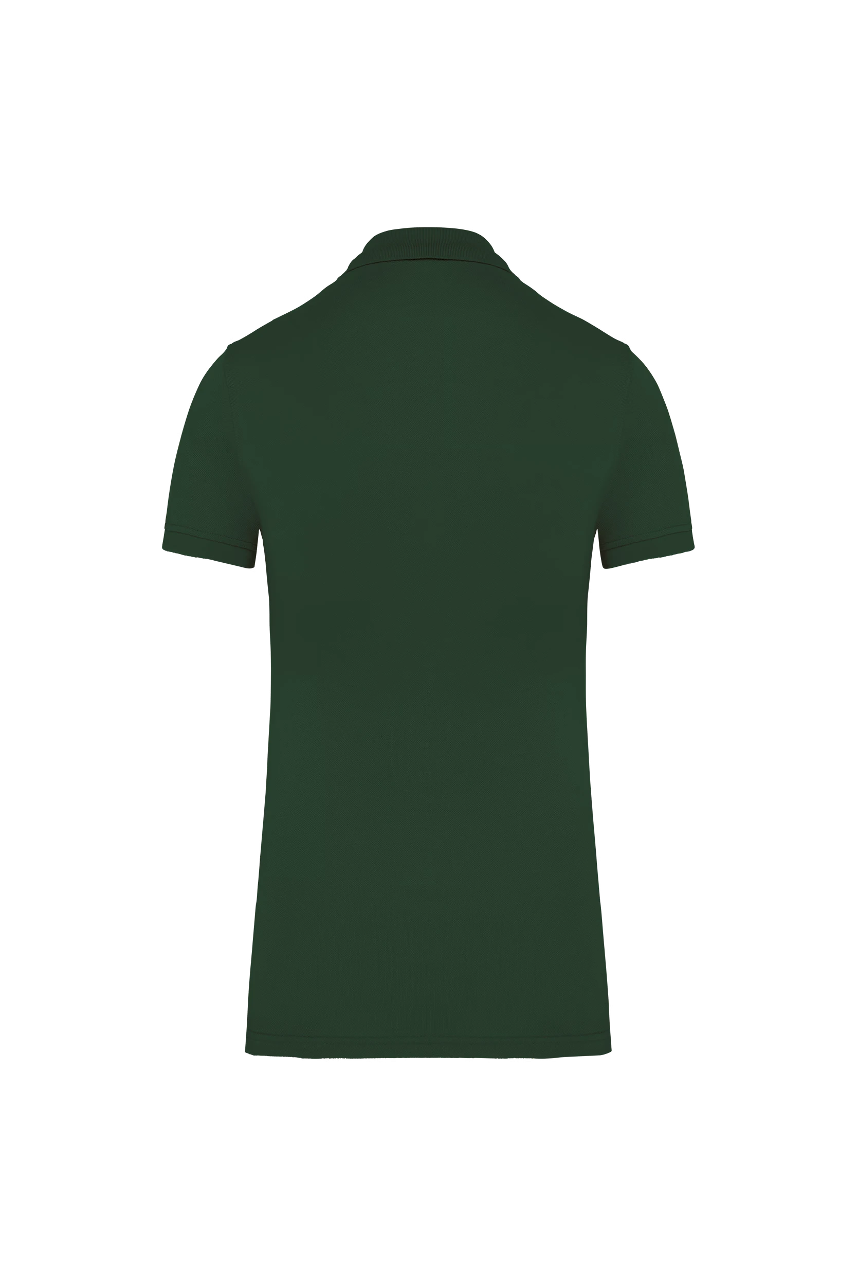 Polo piqué Bio 180g vert forêt