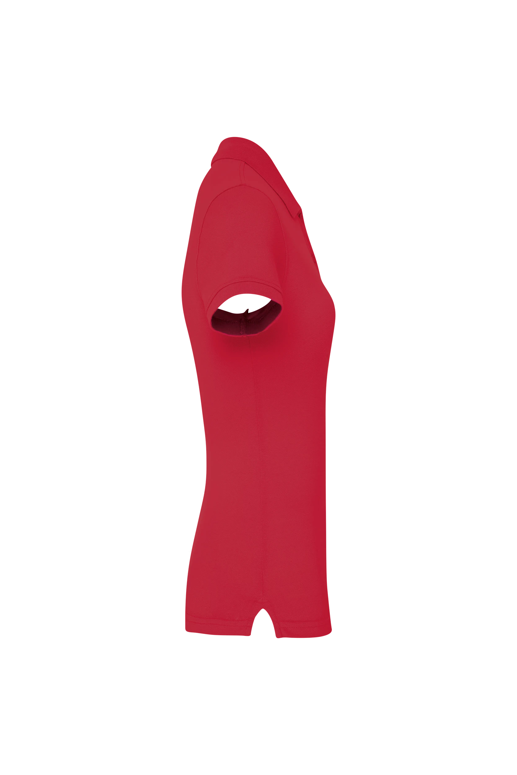 Polo piqué Bio 180g rouge