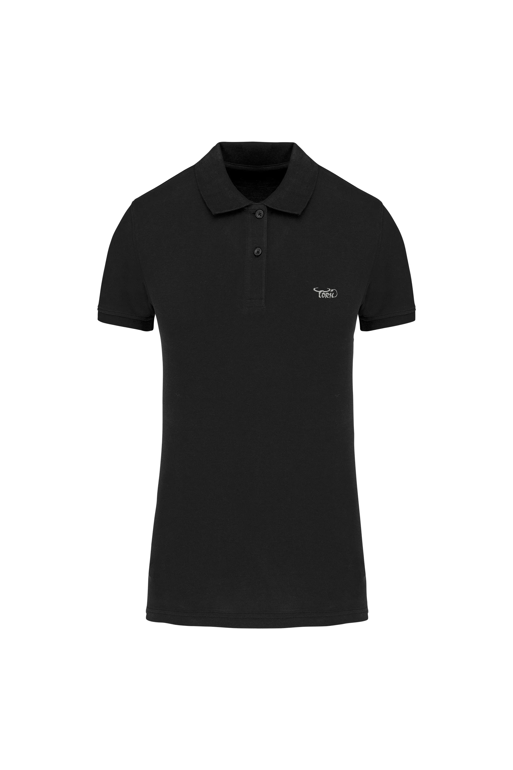 Polo piqué Bio 180g noir