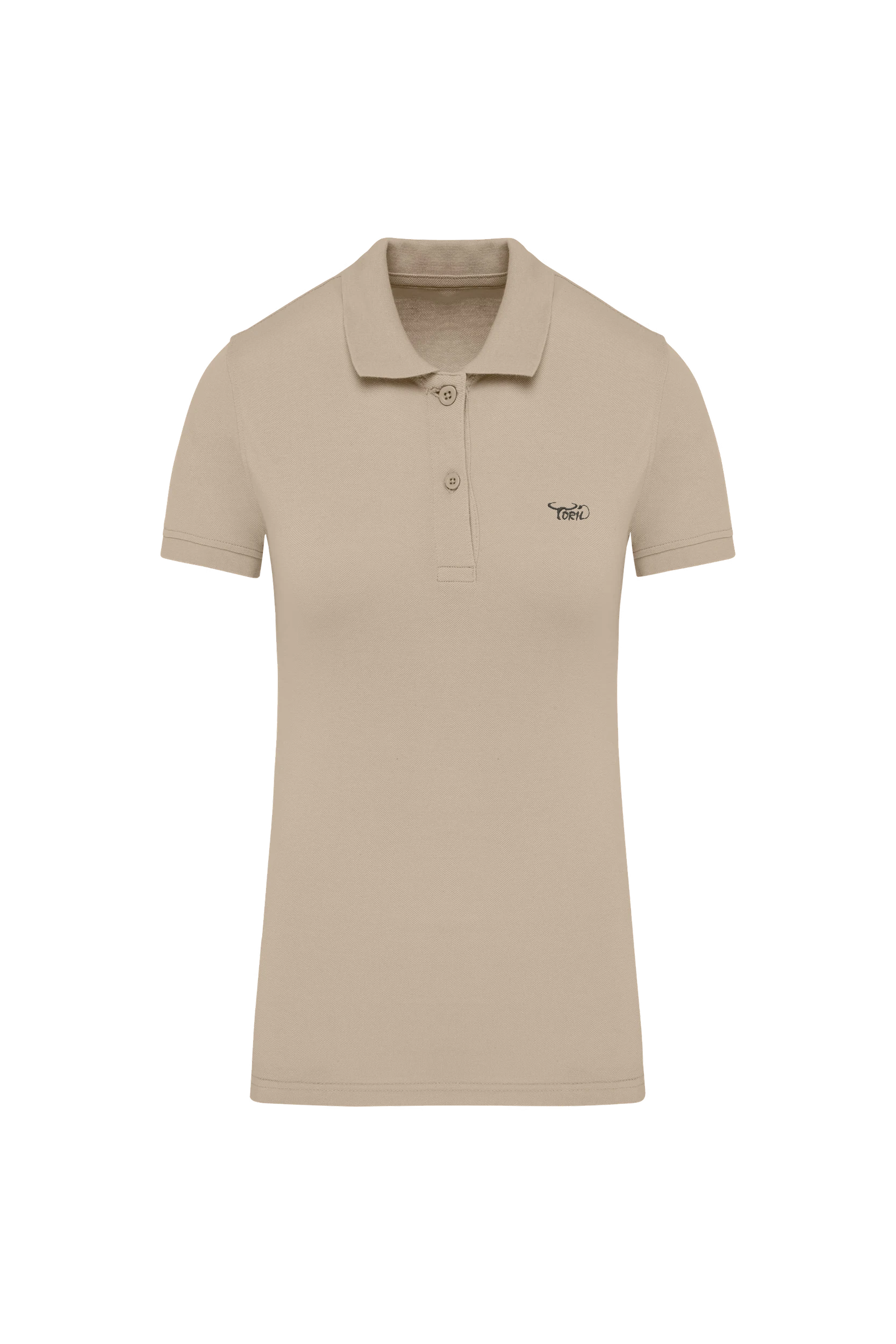 Polo piqué Bio 180g sable