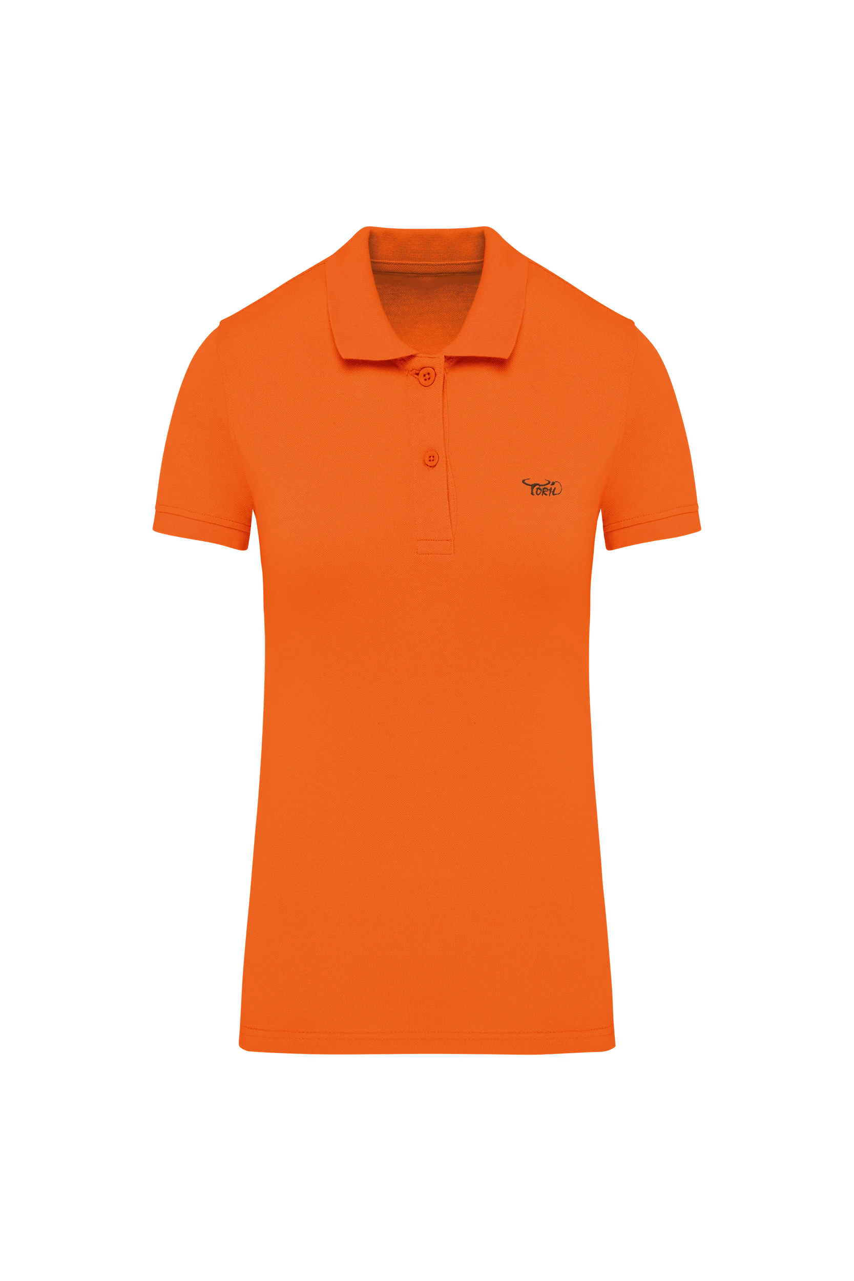 Polo piqué Bio 180g orange