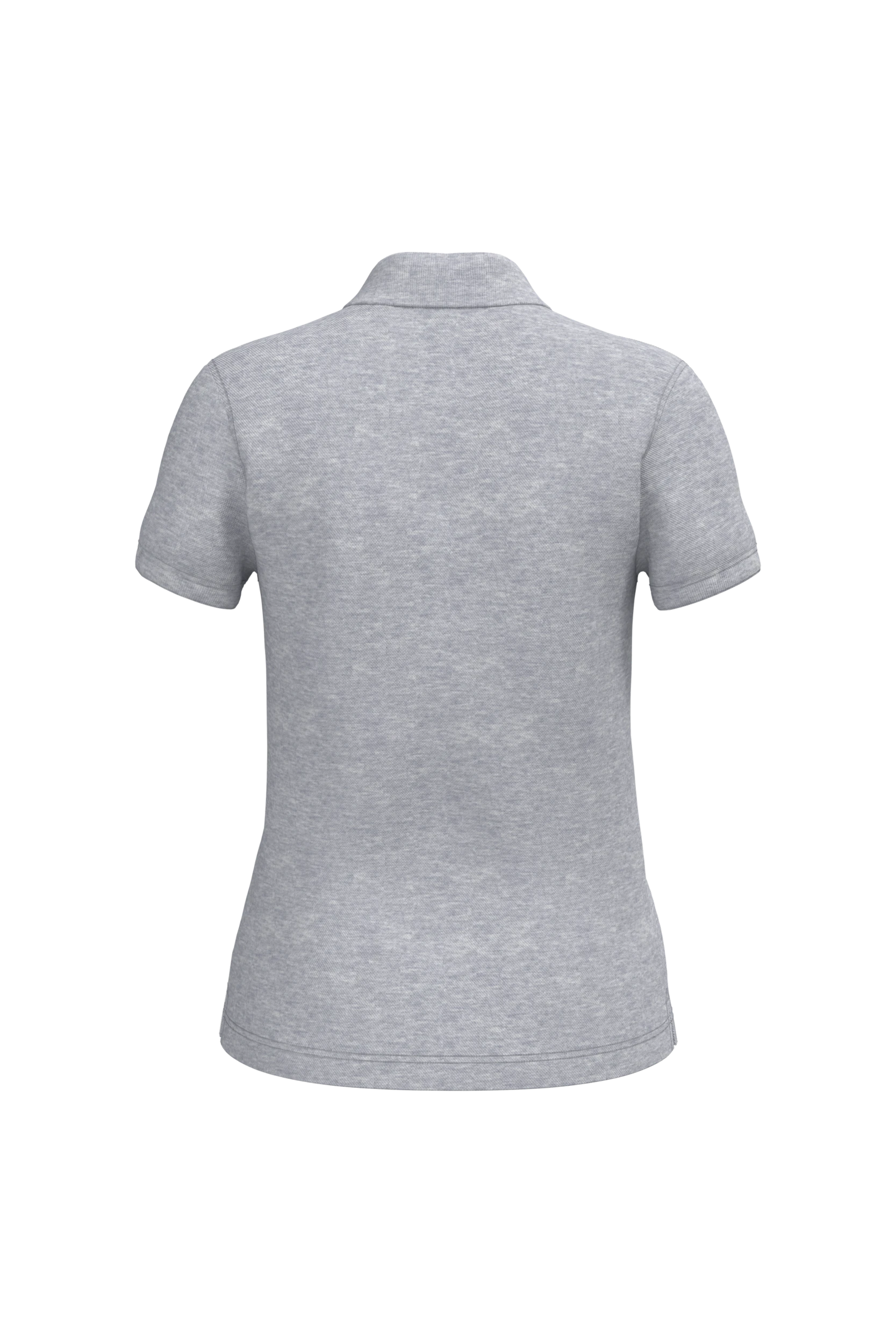 Polo manches courtes gris