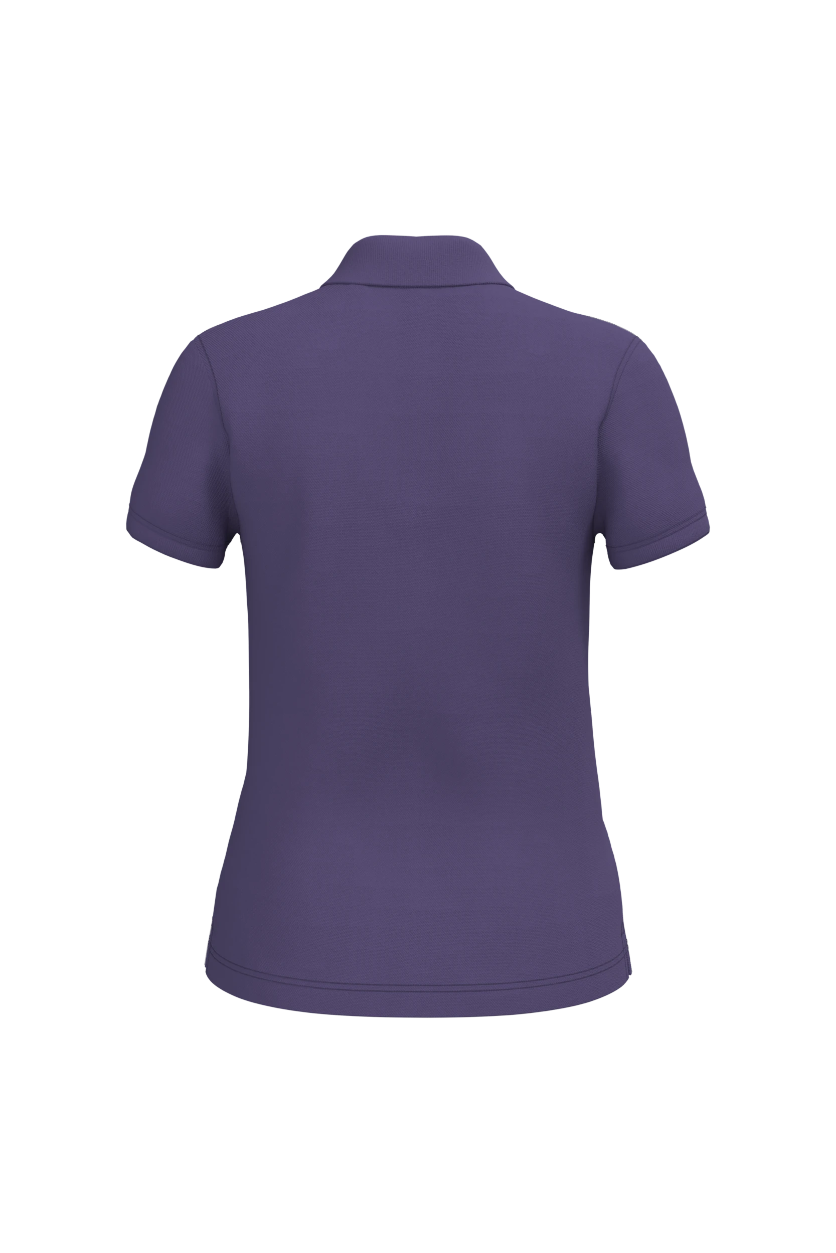 Polo manches courtes violet