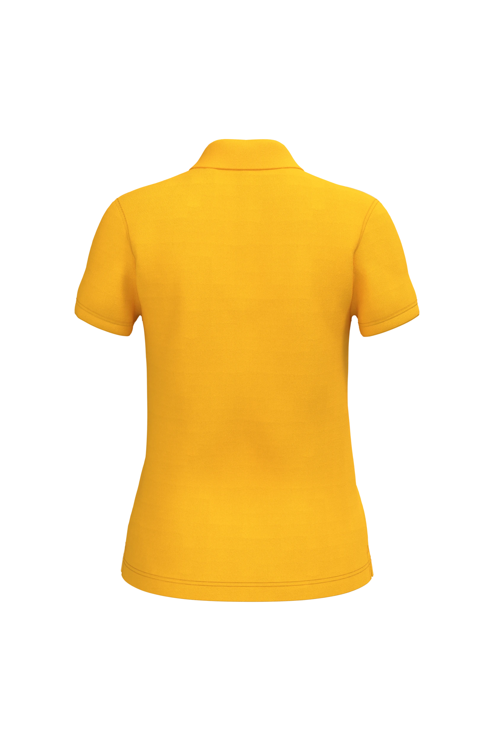 Polo manches courtes jaune