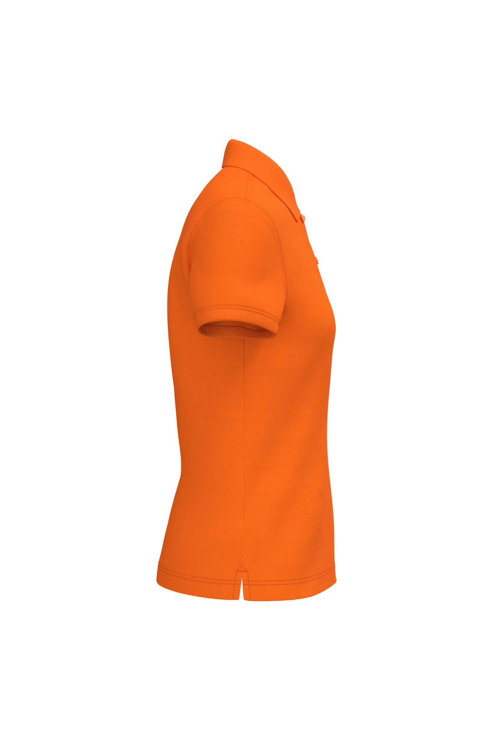Polo manches courtes orange