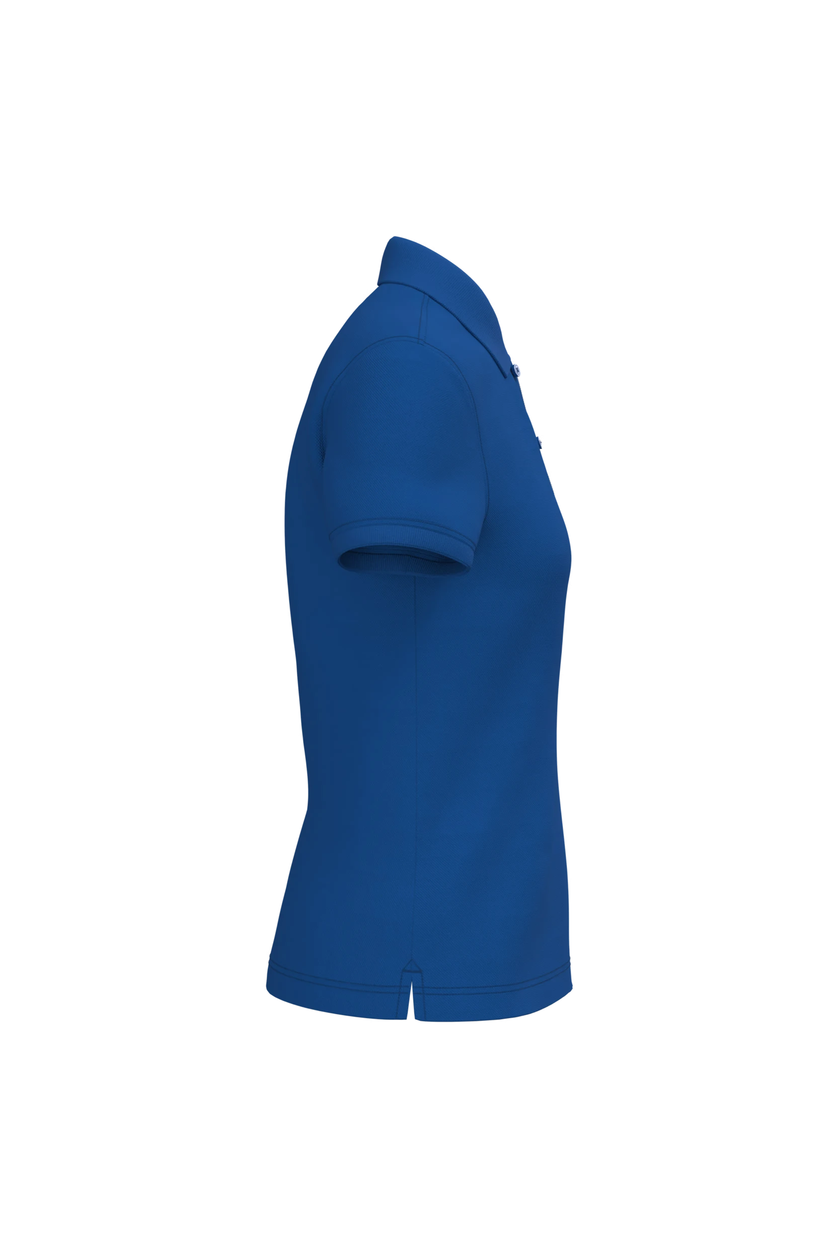 Polo manches courtes bleu