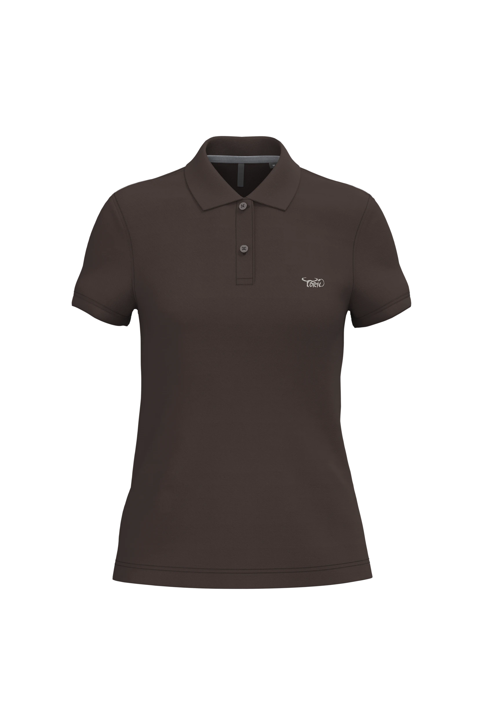 Polo manches courtes chocolat