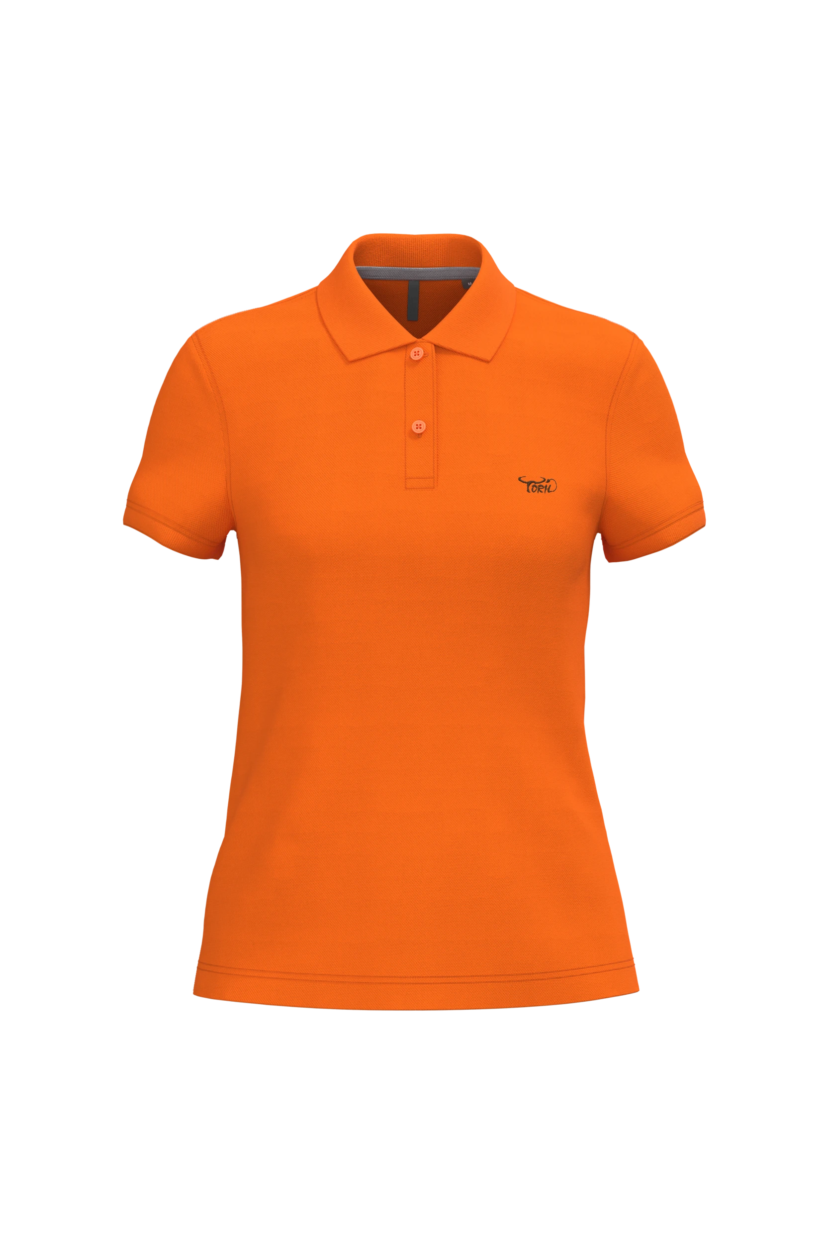 Polo manches courtes orange