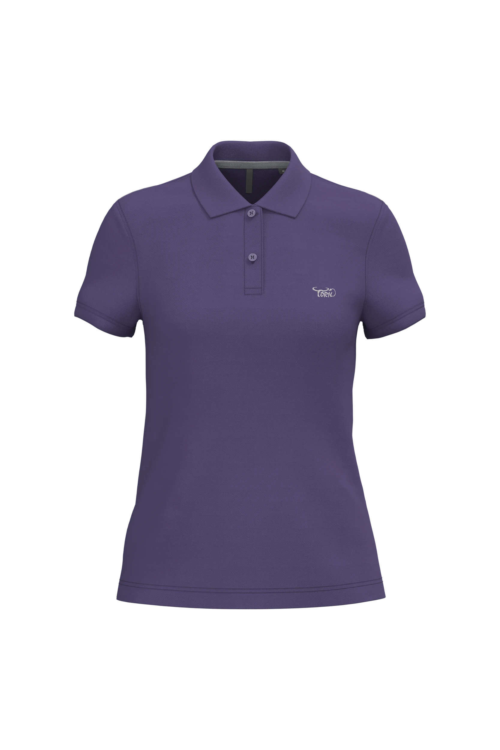 Polo manches courtes violet