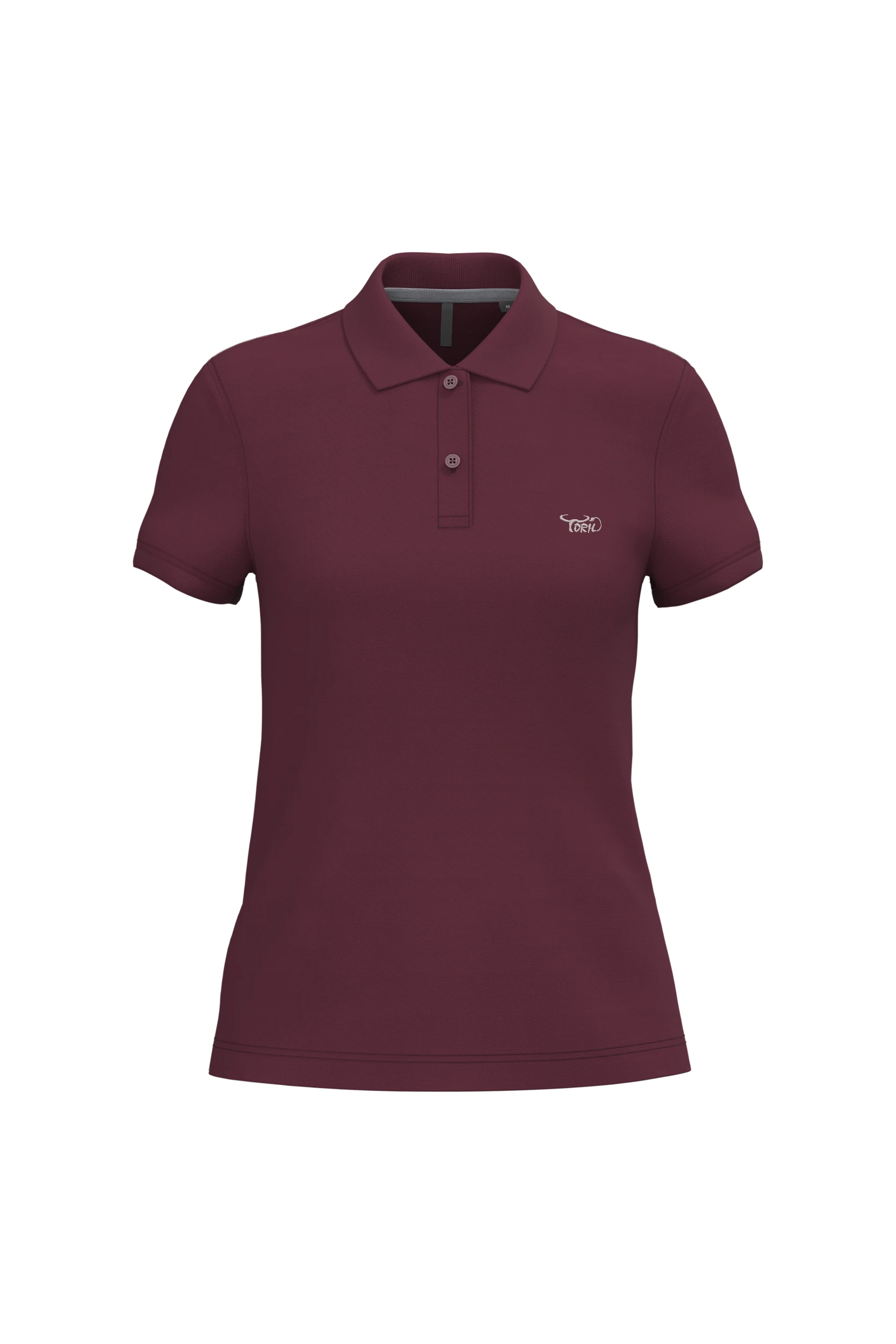Polo manches courtes bordeaux