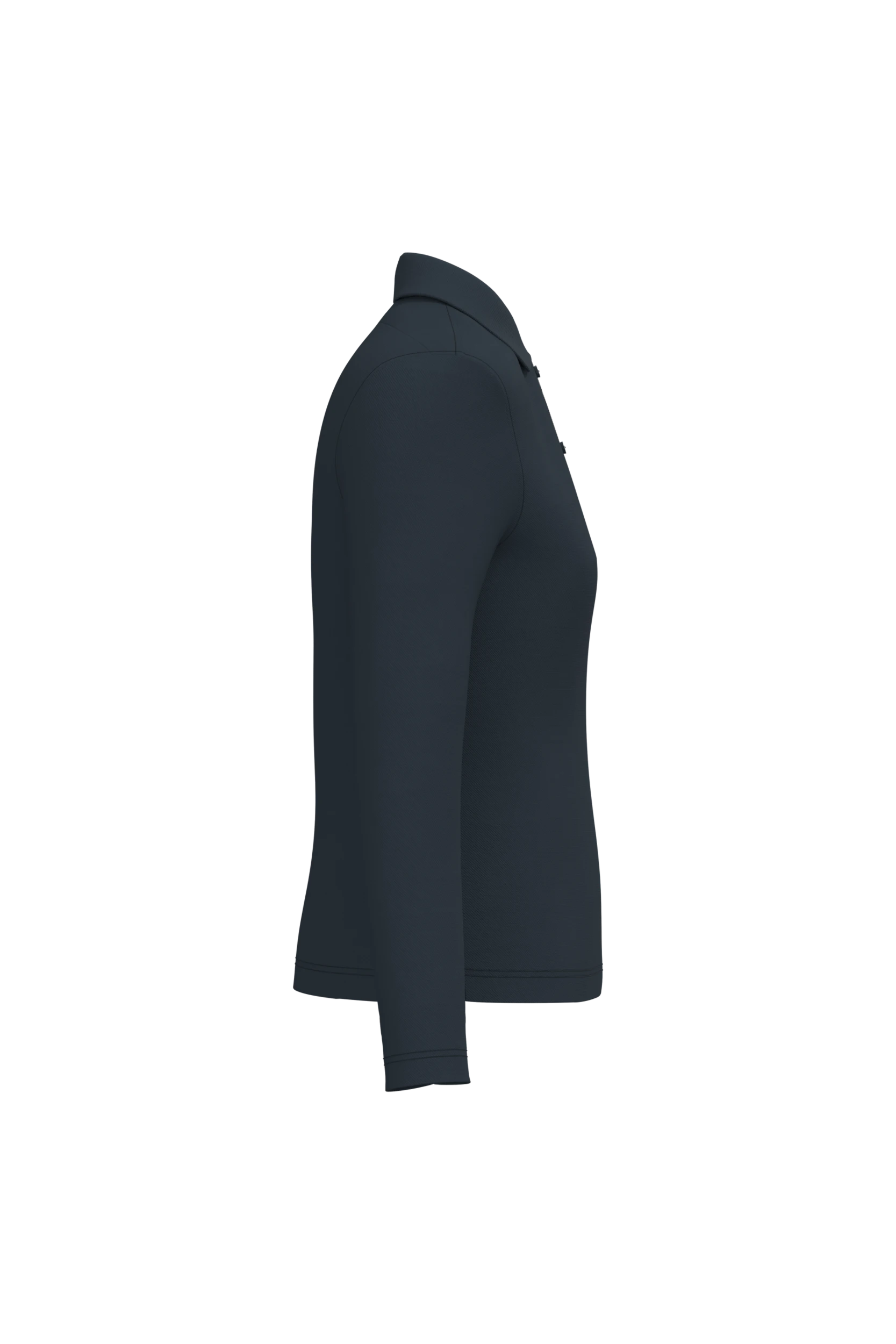 Polo manches longues marine