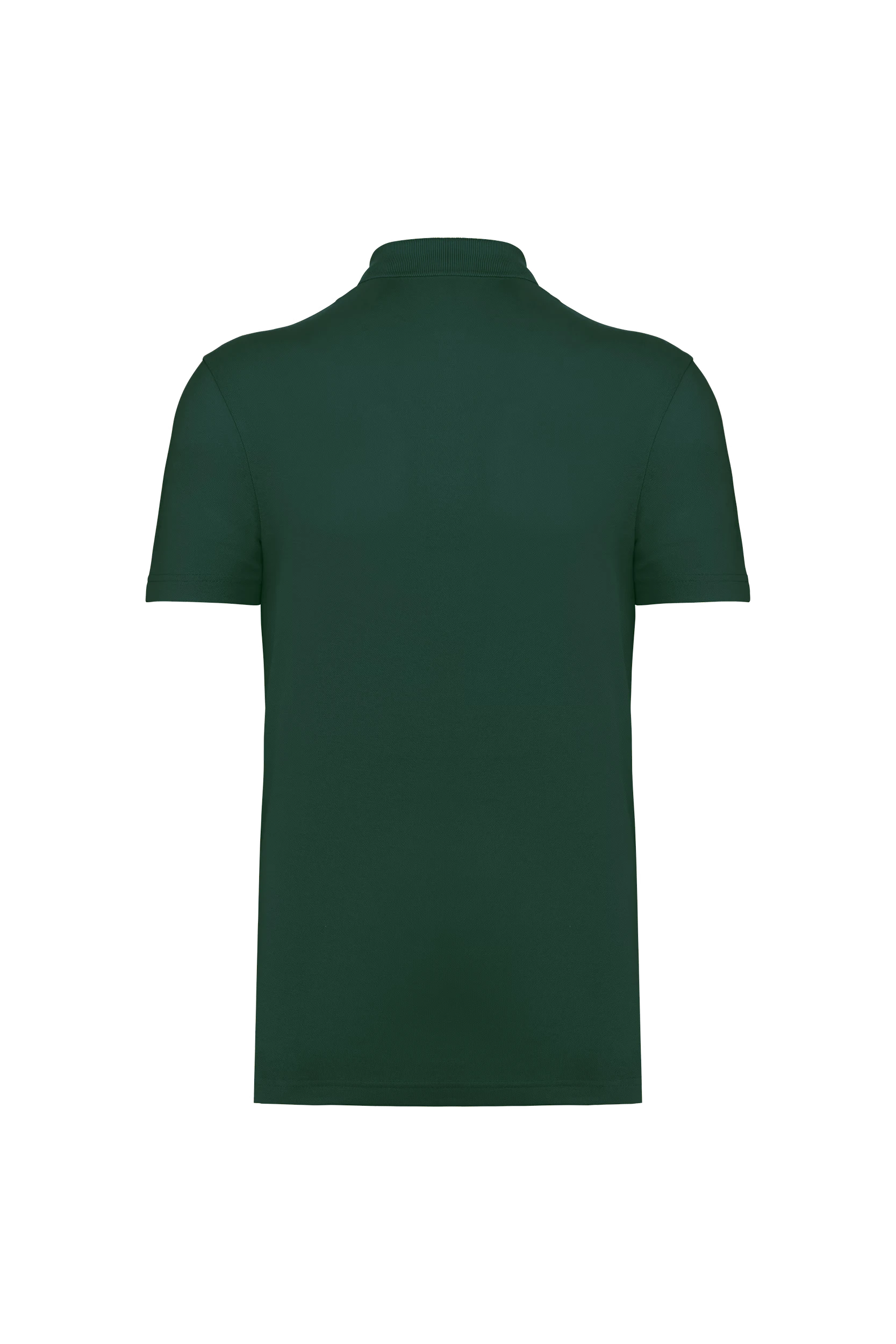 Polo piqué unisexe vert