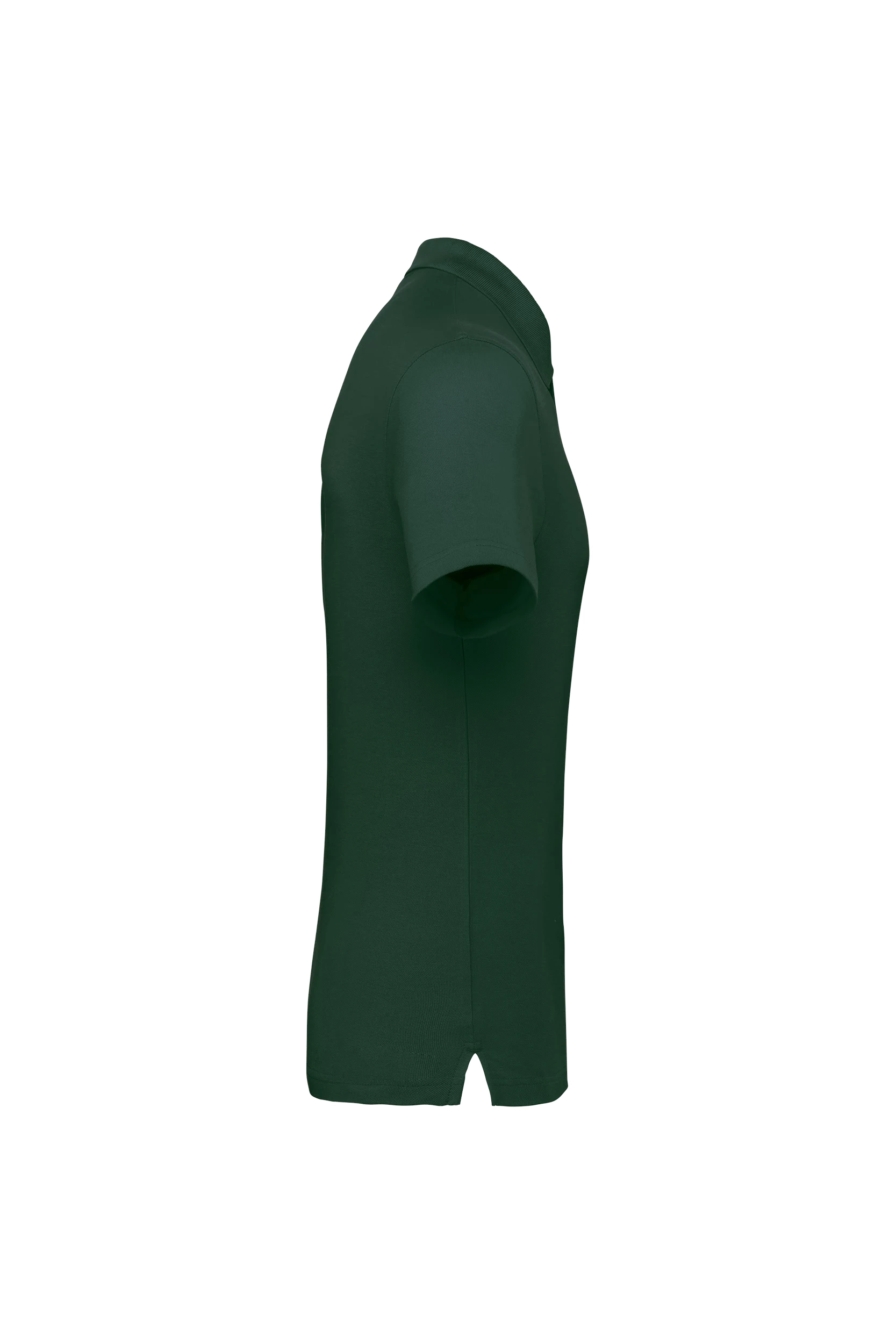Polo piqué unisexe vert