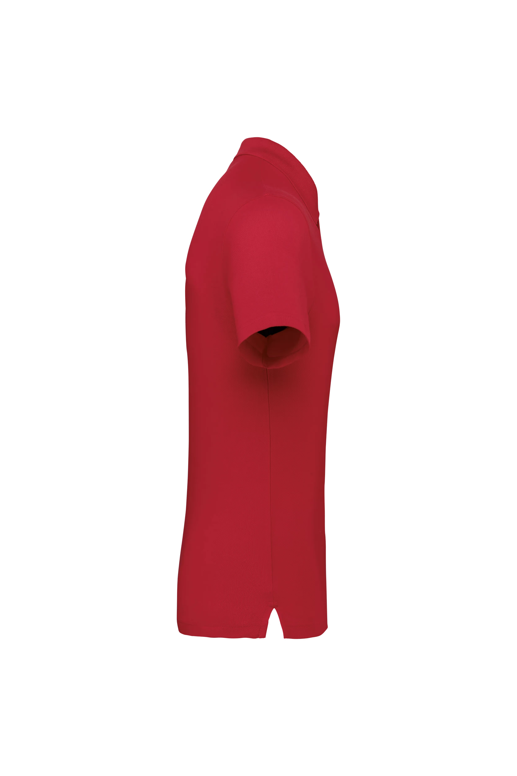 Polo piqué unisexe rouge
