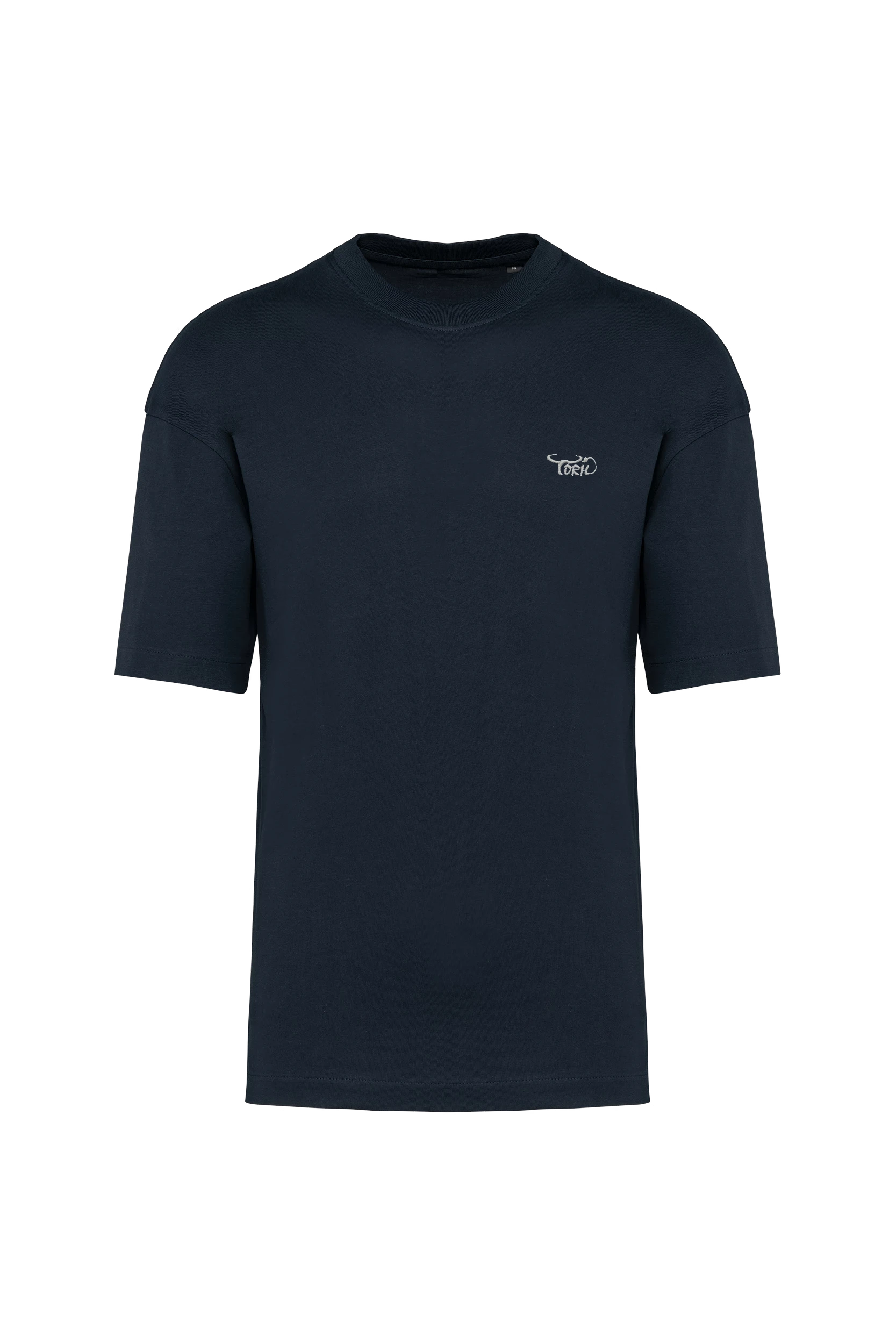 T-shirt oversize manches courtes marine