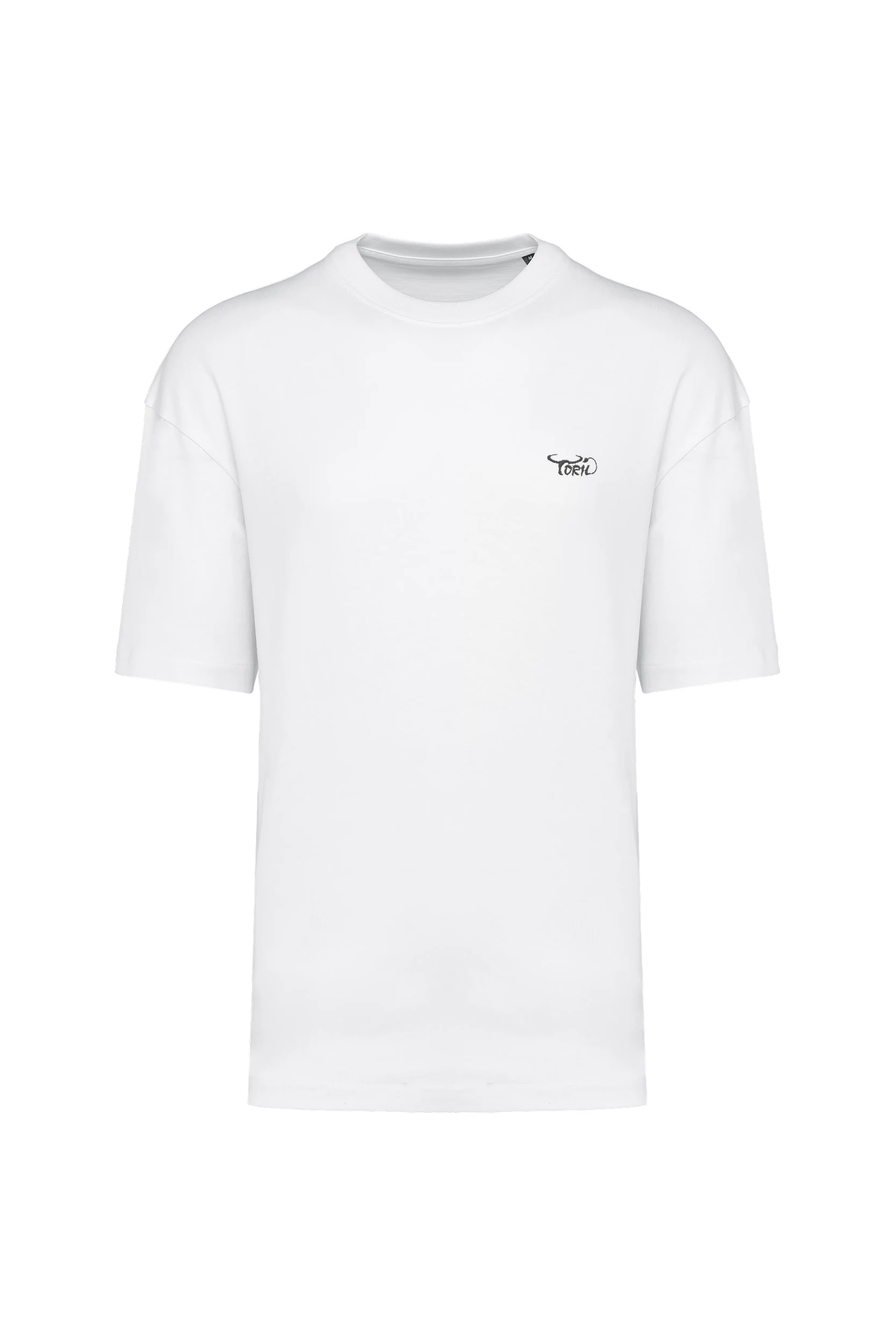 T-shirt oversize manches courtes blanc