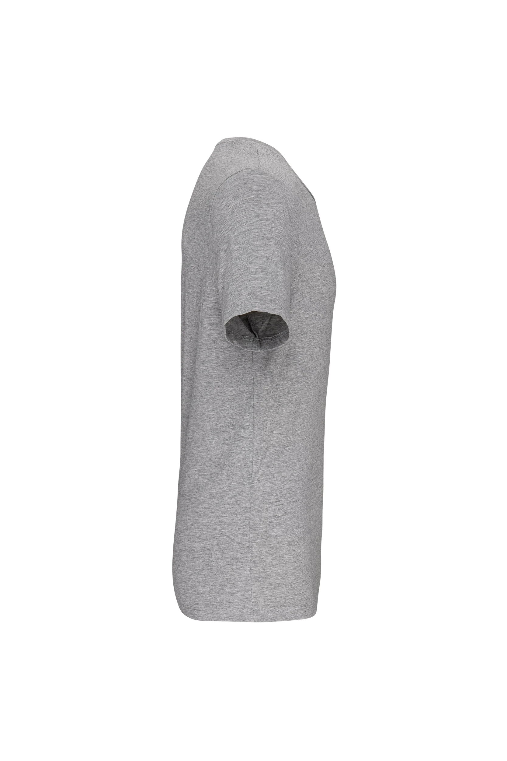 T-shirt col rond manches courtes gris