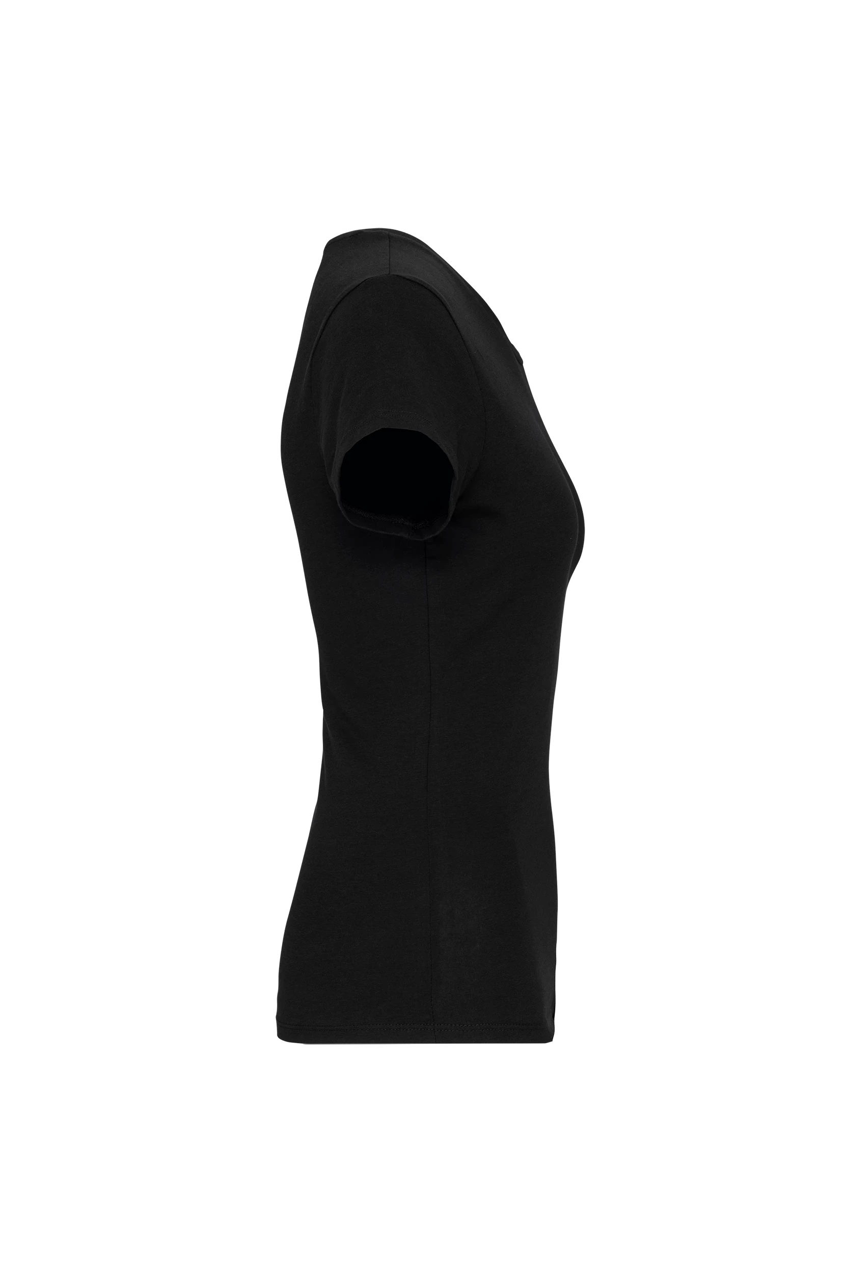 T-shirt col rond manches courtes noir