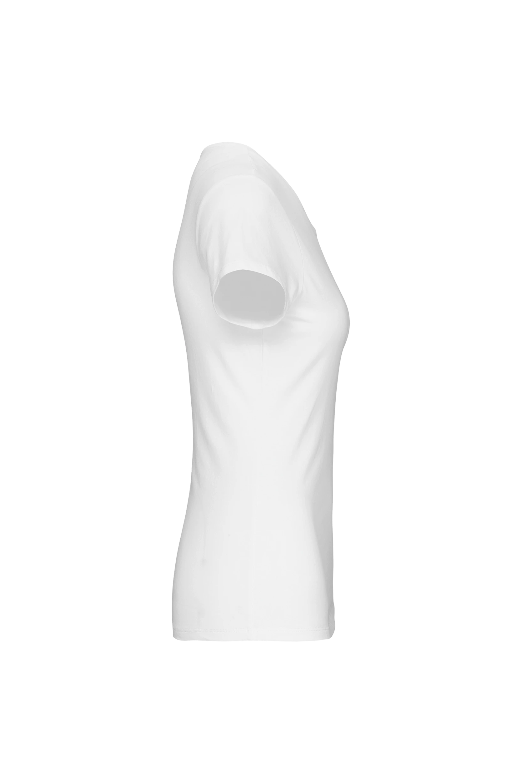 T-shirt col rond manches courtes blanc