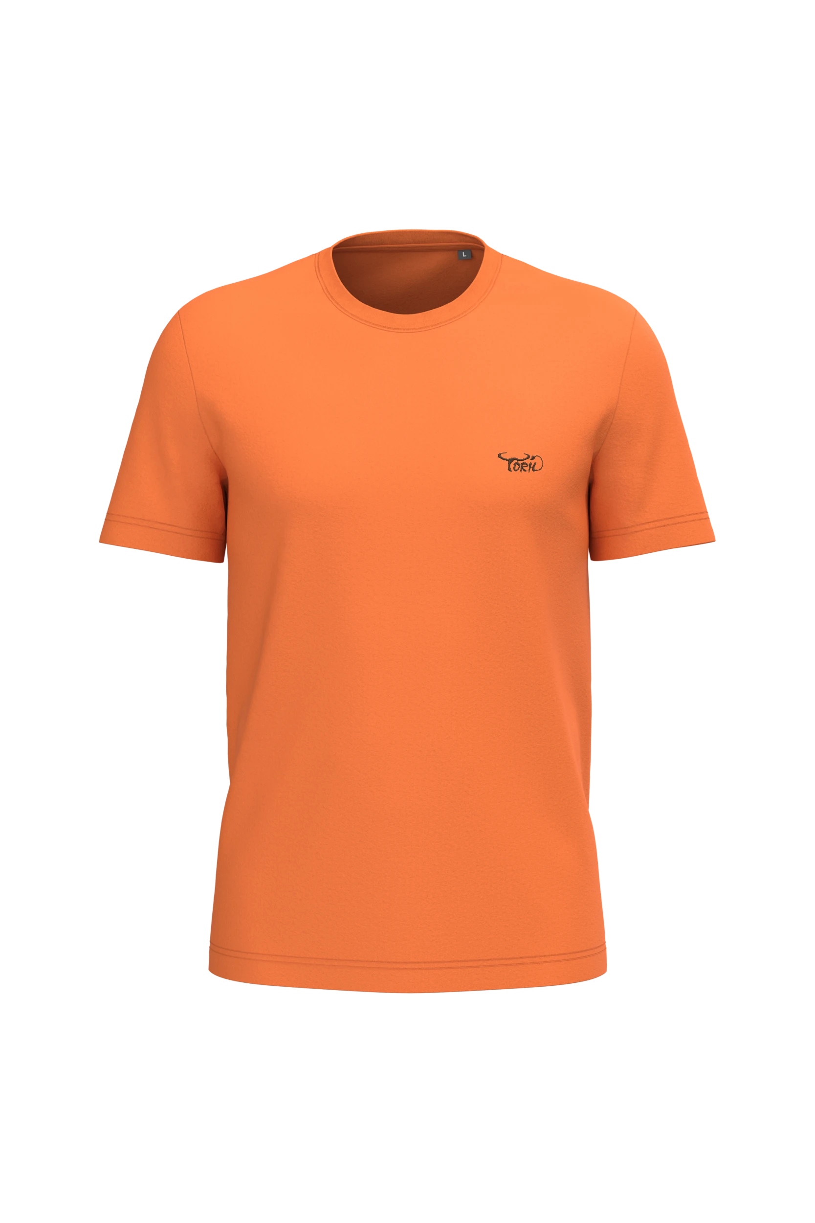 T-shirt Bio 190g orange clair