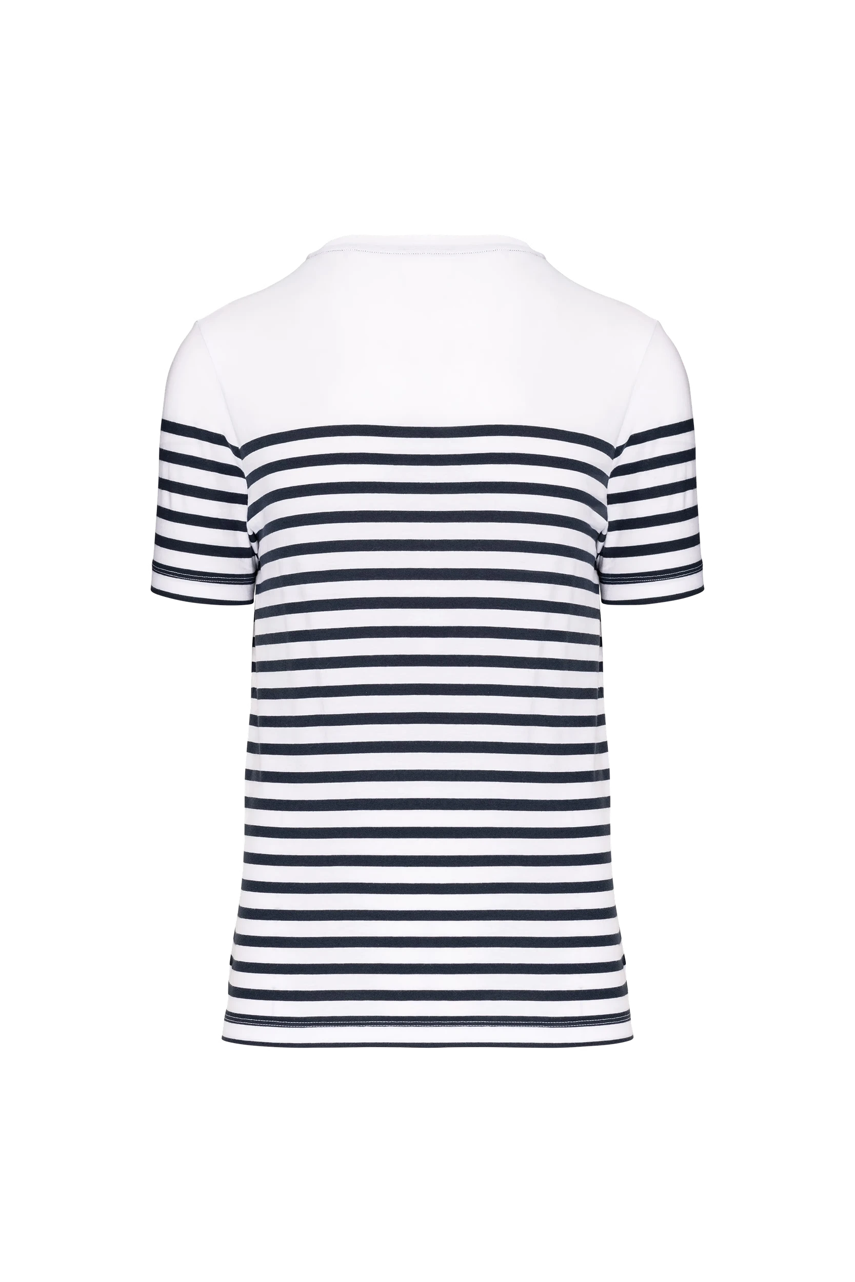 T-shirt marin col rond Bio rayures marine