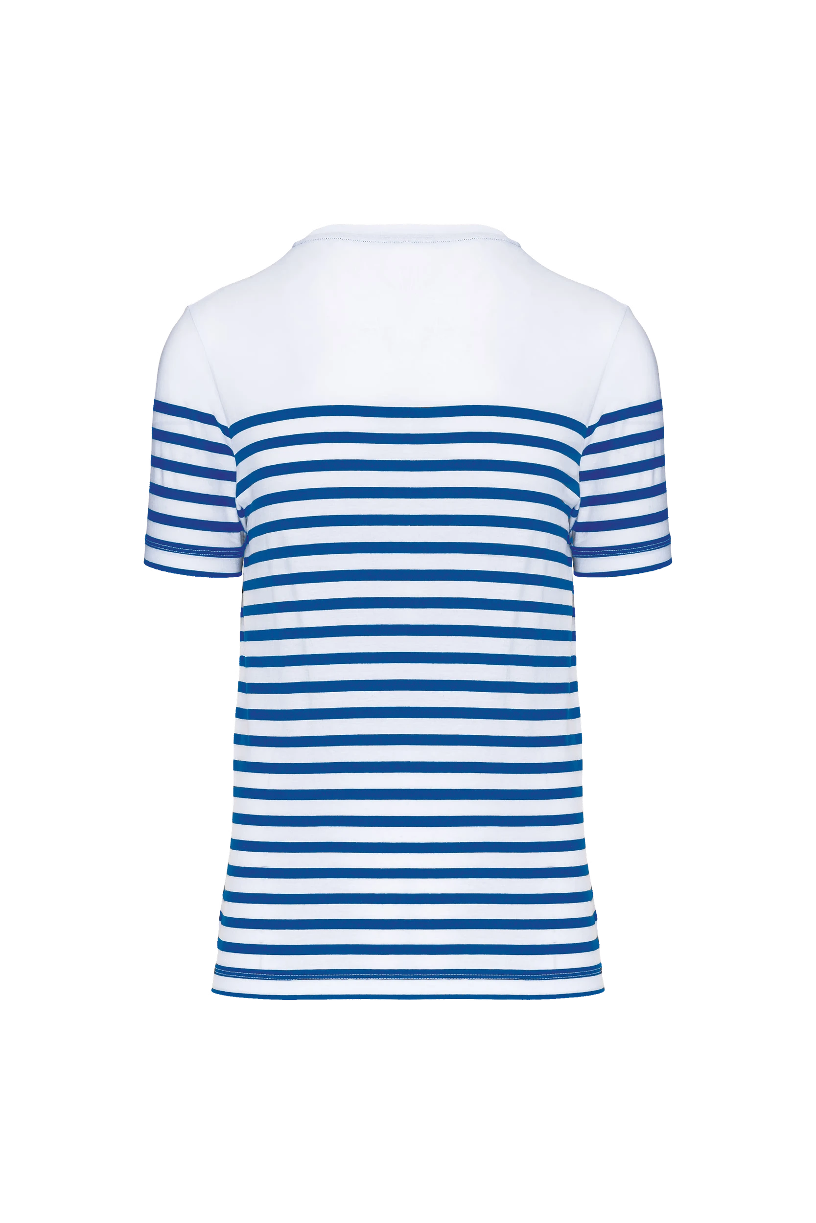T-shirt marin col rond Bio rayures bleu