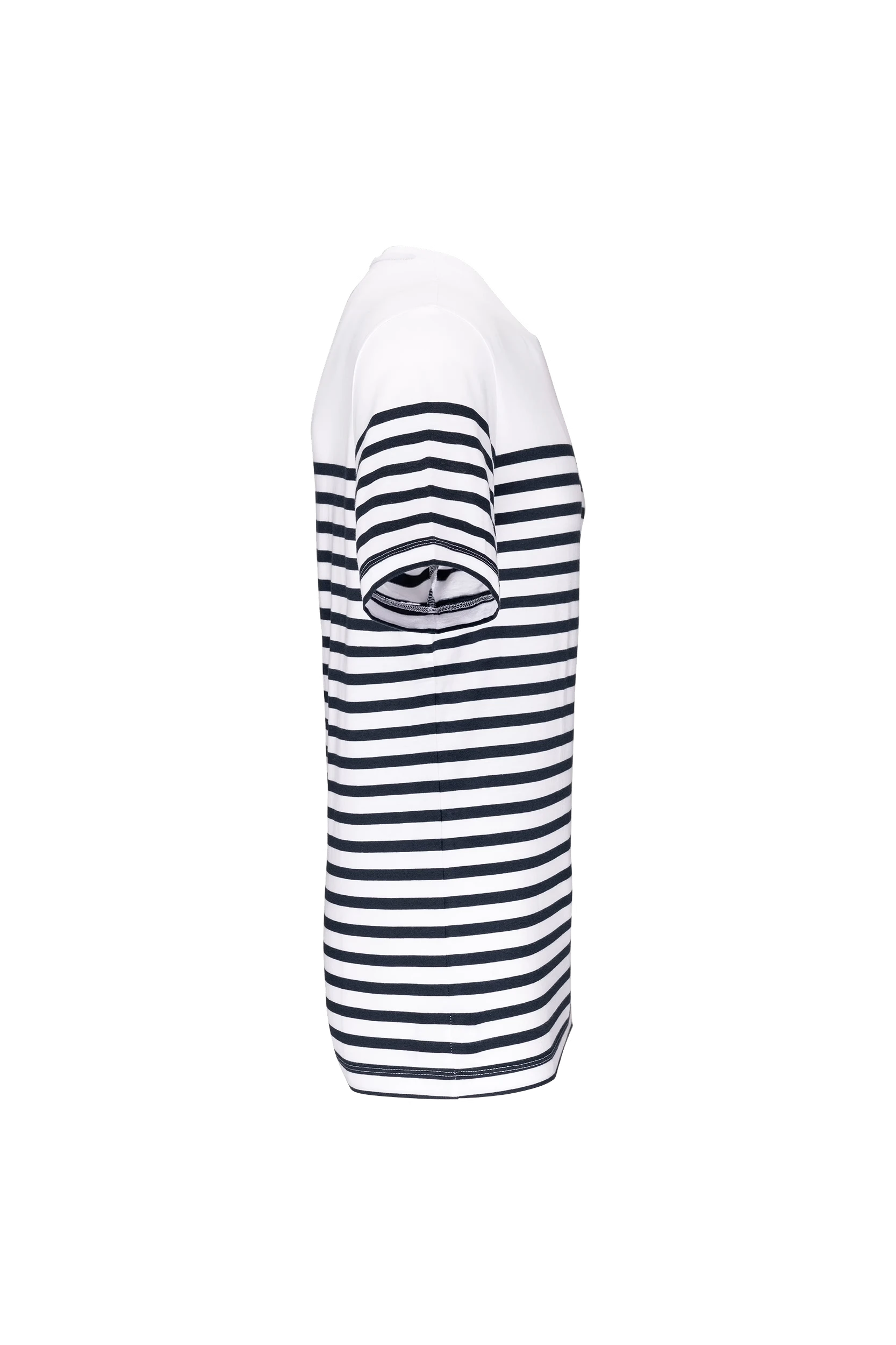 T-shirt marin col rond Bio rayures marine