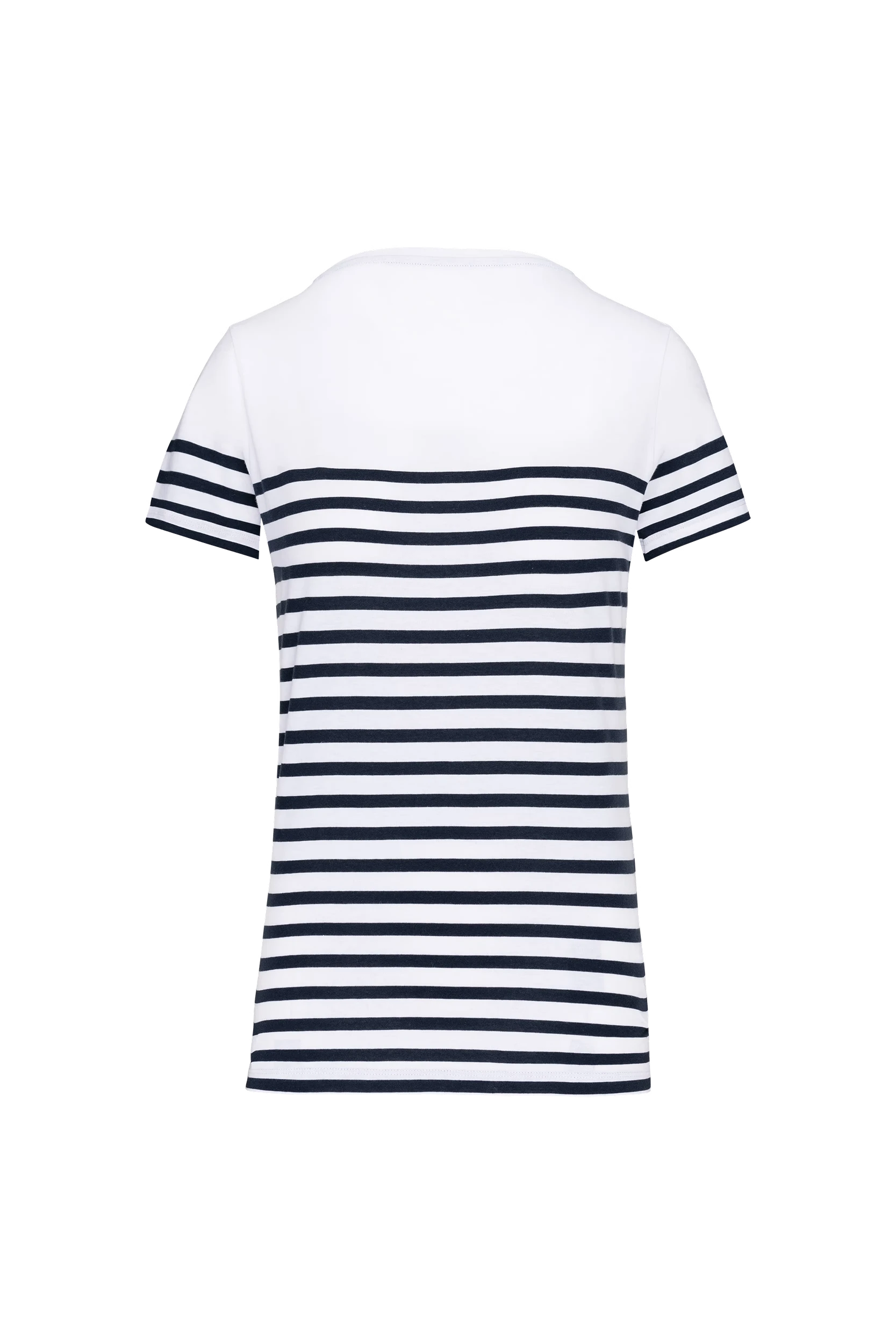 T-shirt marin col rond Bio rayures marine