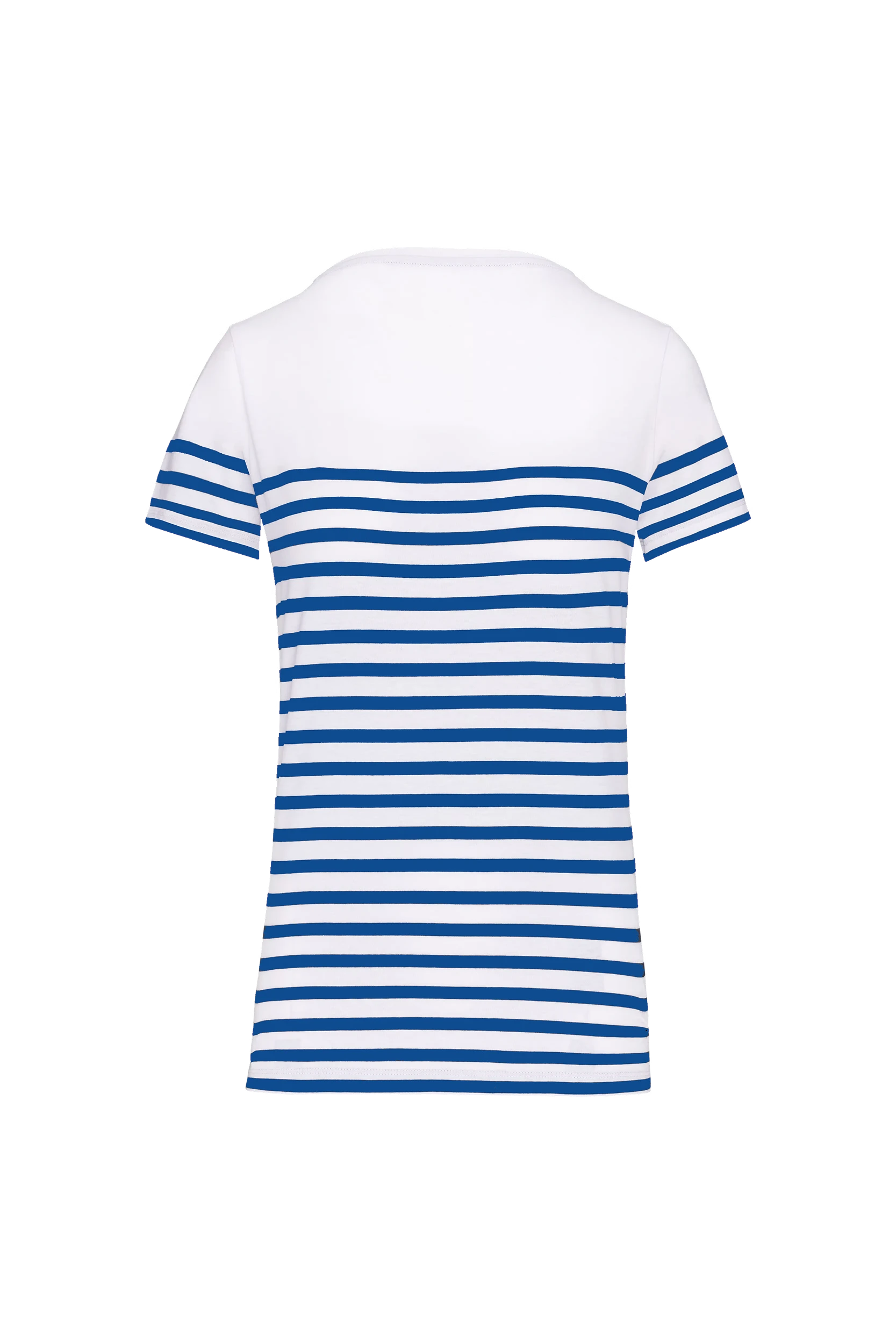 T-shirt marin col rond Bio rayures bleu
