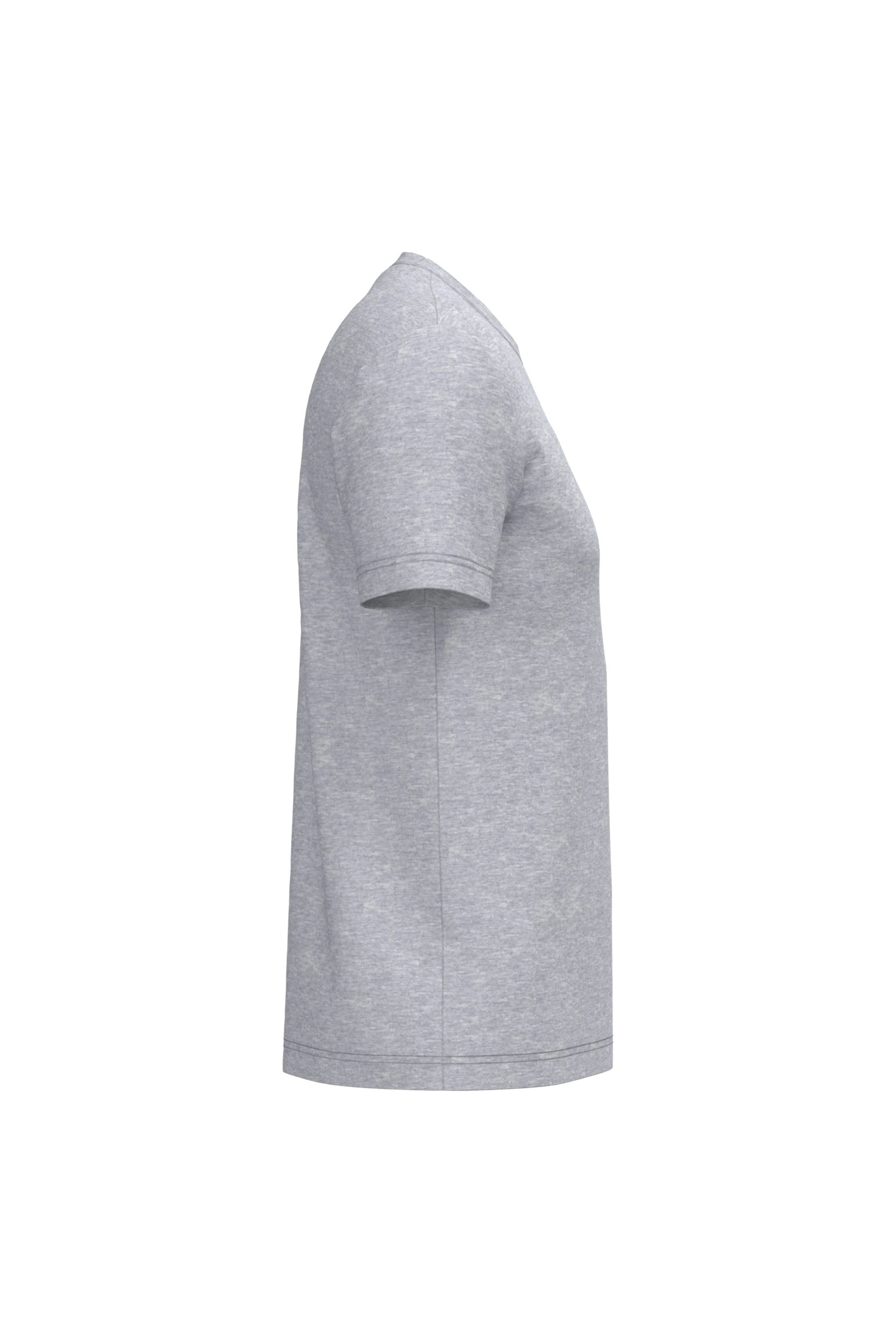 T-shirt col rond manches courtes gris