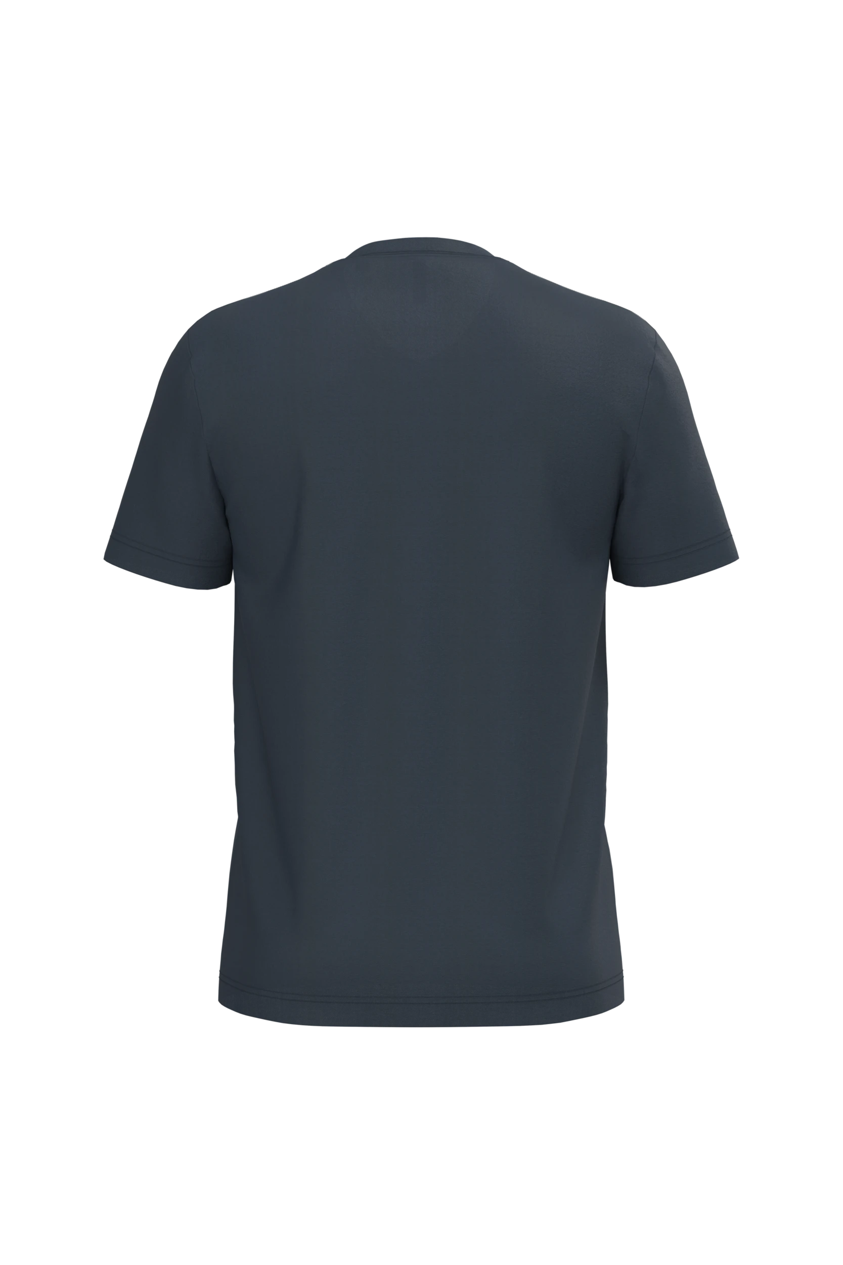 T-shirt col V manches courtes marine