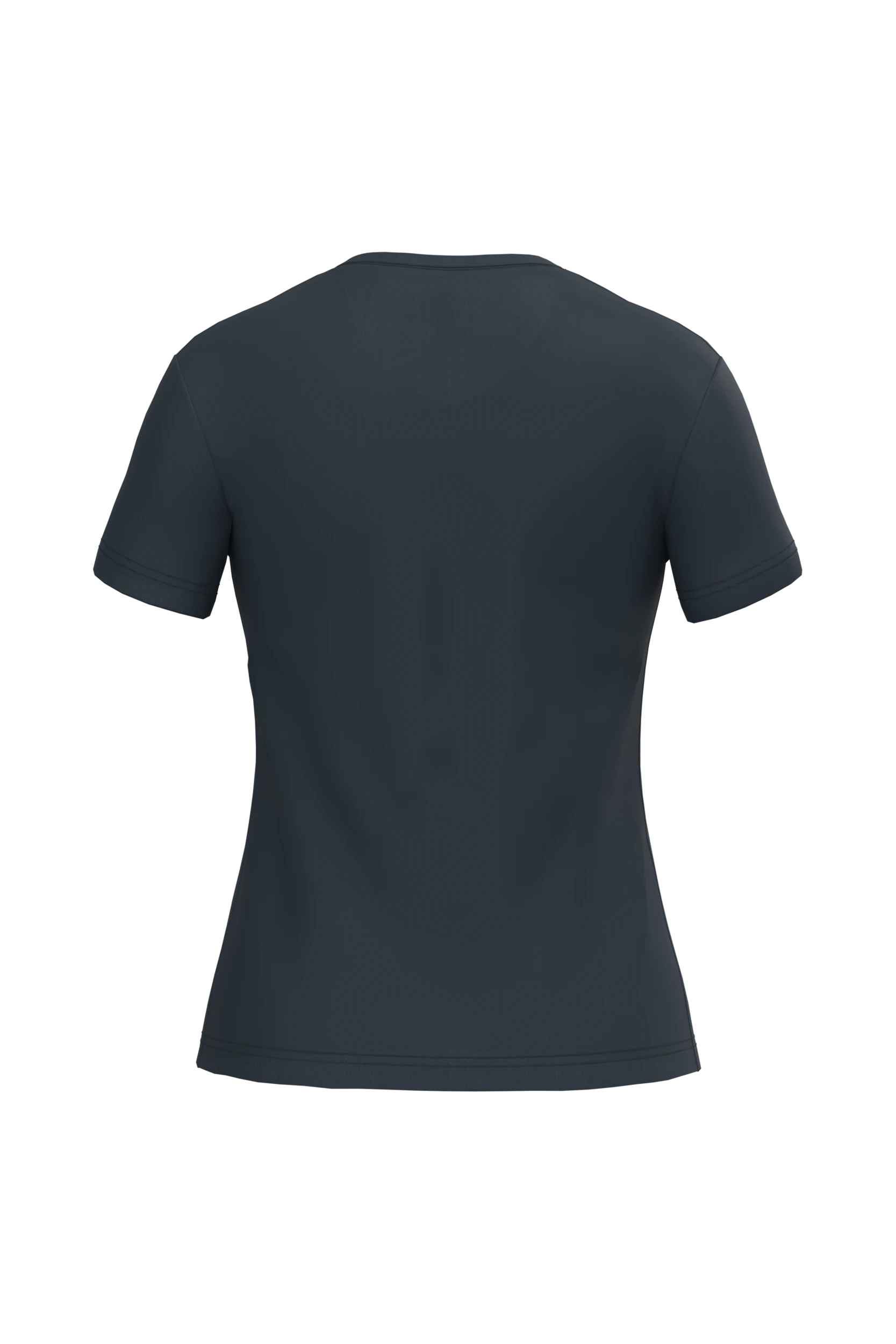 T-shirt col V manches courtes marine