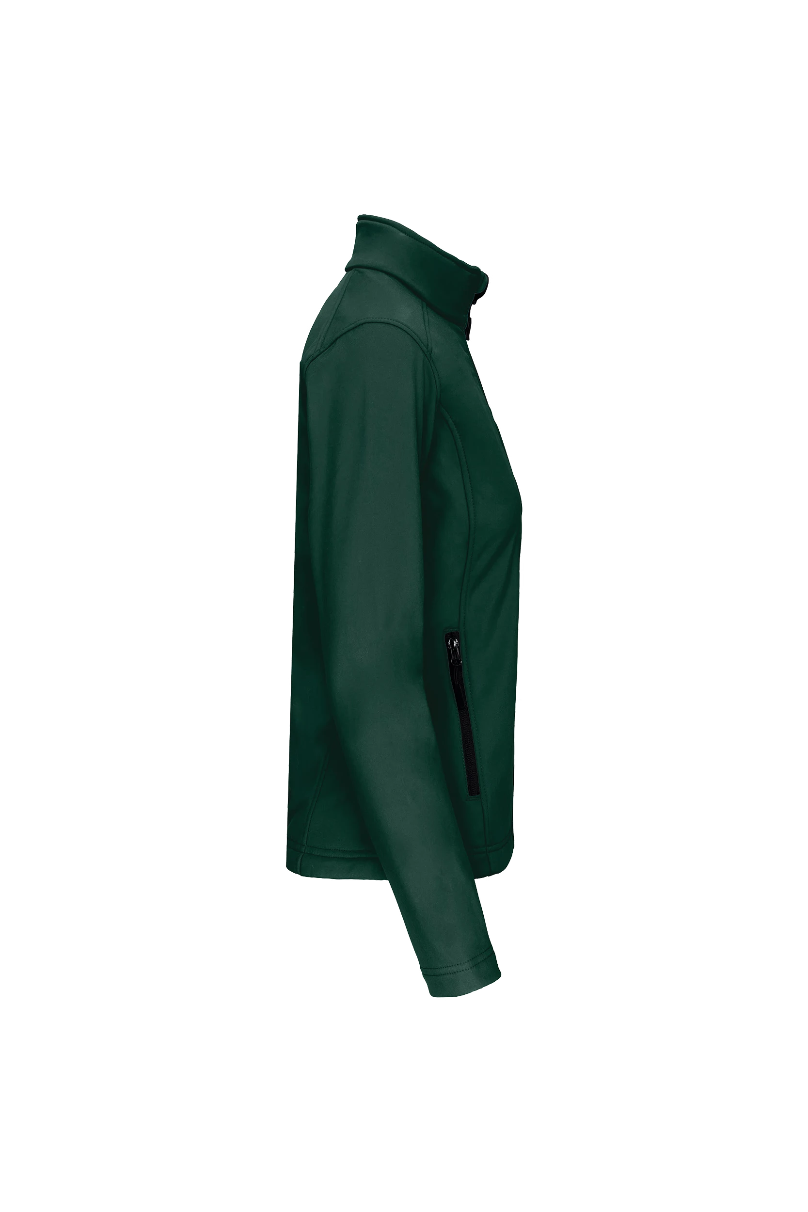 Veste softshell vert bouteille