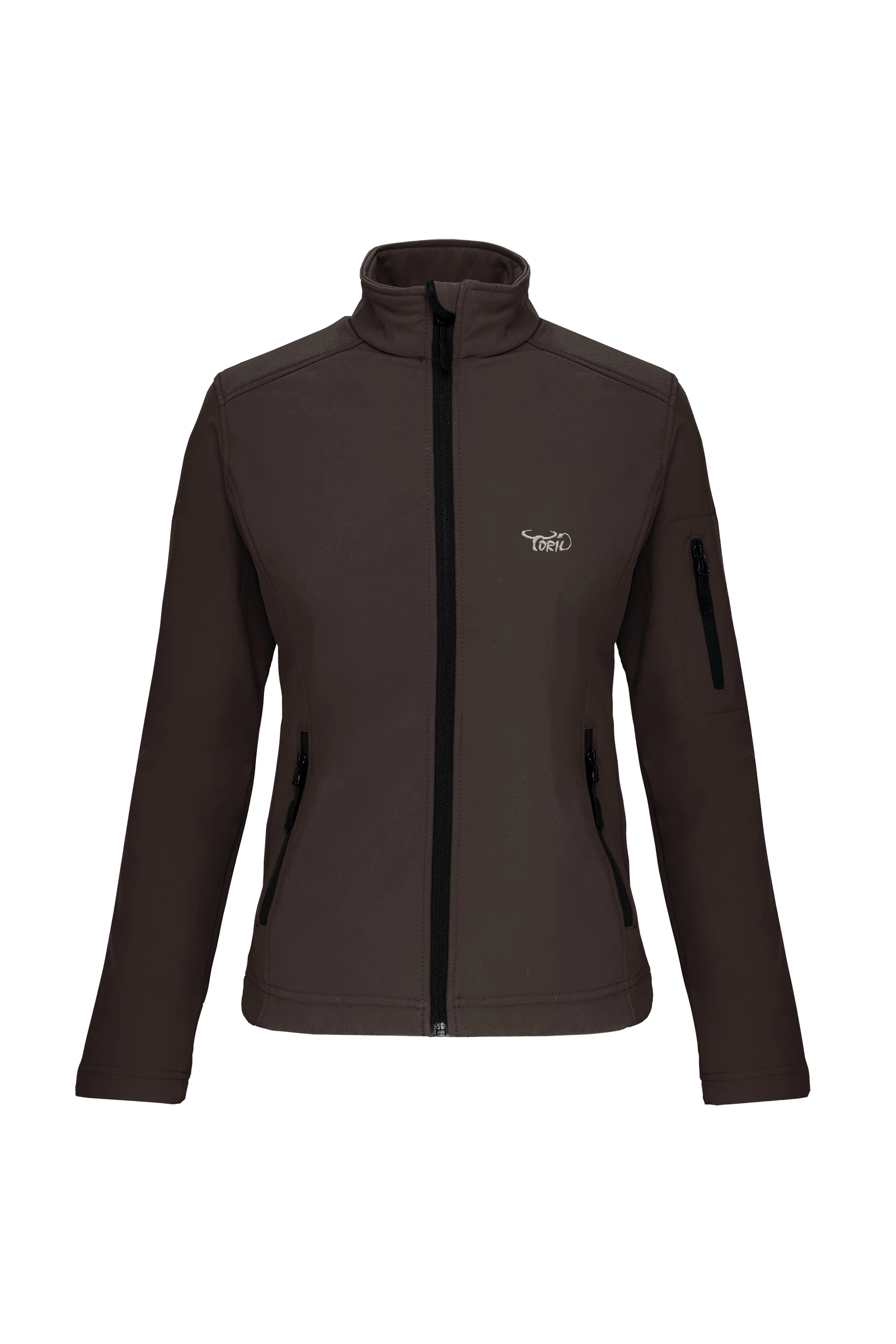 Veste softshell chocolat