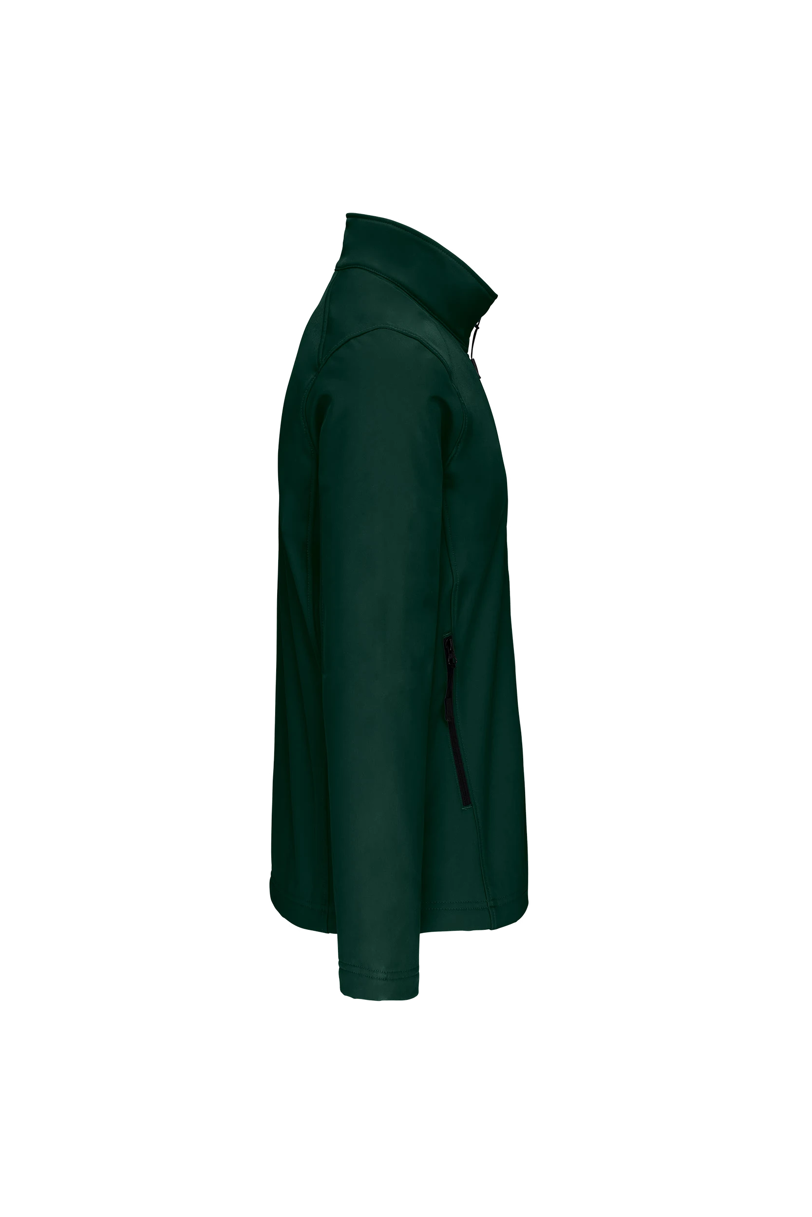 Veste softshell vert bouteille