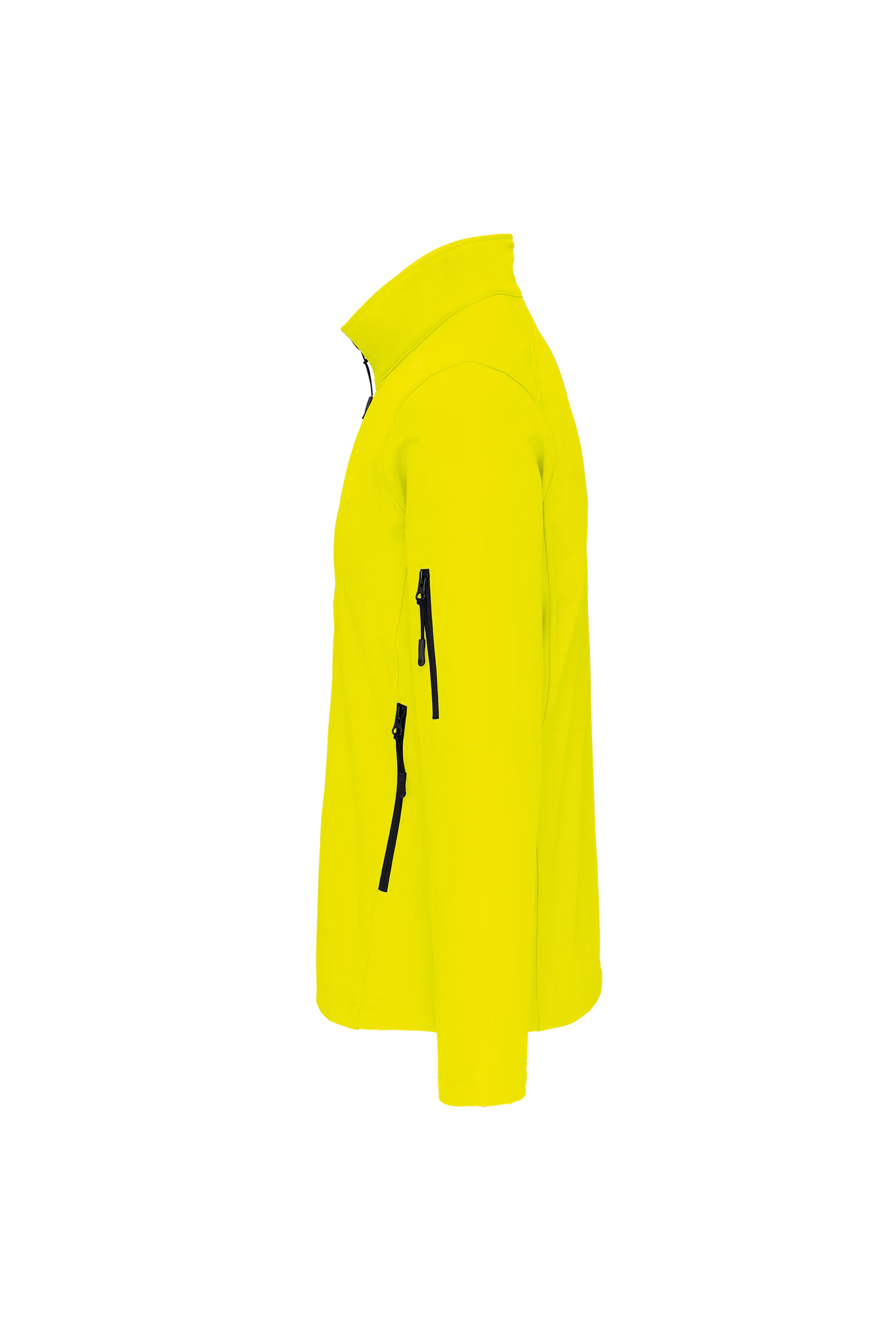 Veste softshell jaune fluorescent