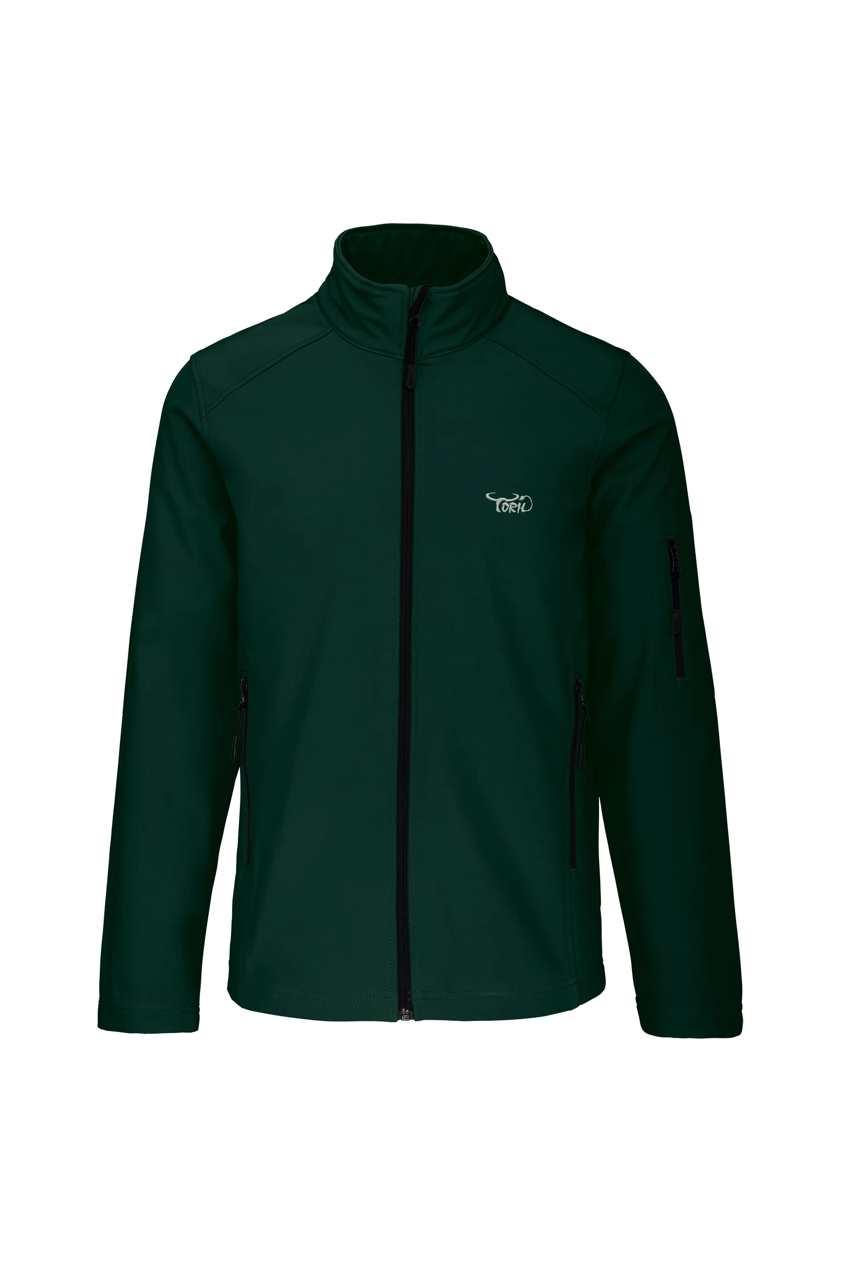 Veste softshell vert bouteille