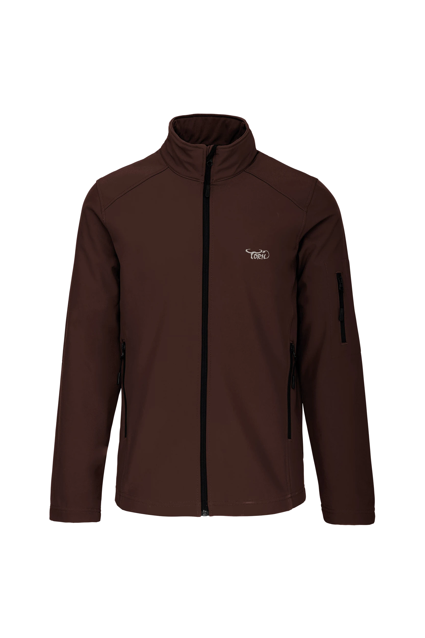 Veste softshell chocolat