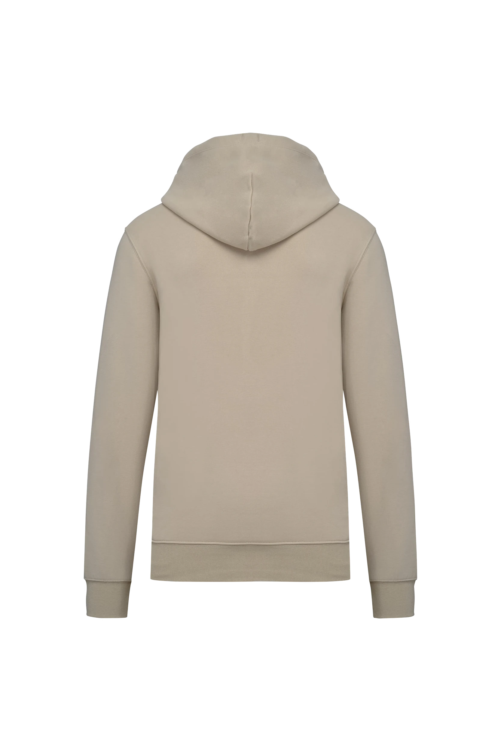 Sweat-shirt écoresponsable à capuche sable