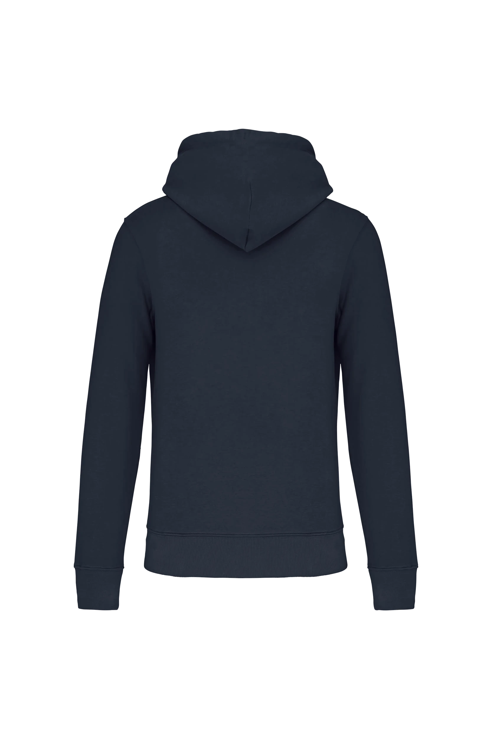 Sweat-shirt écoresponsable à capuche marine
