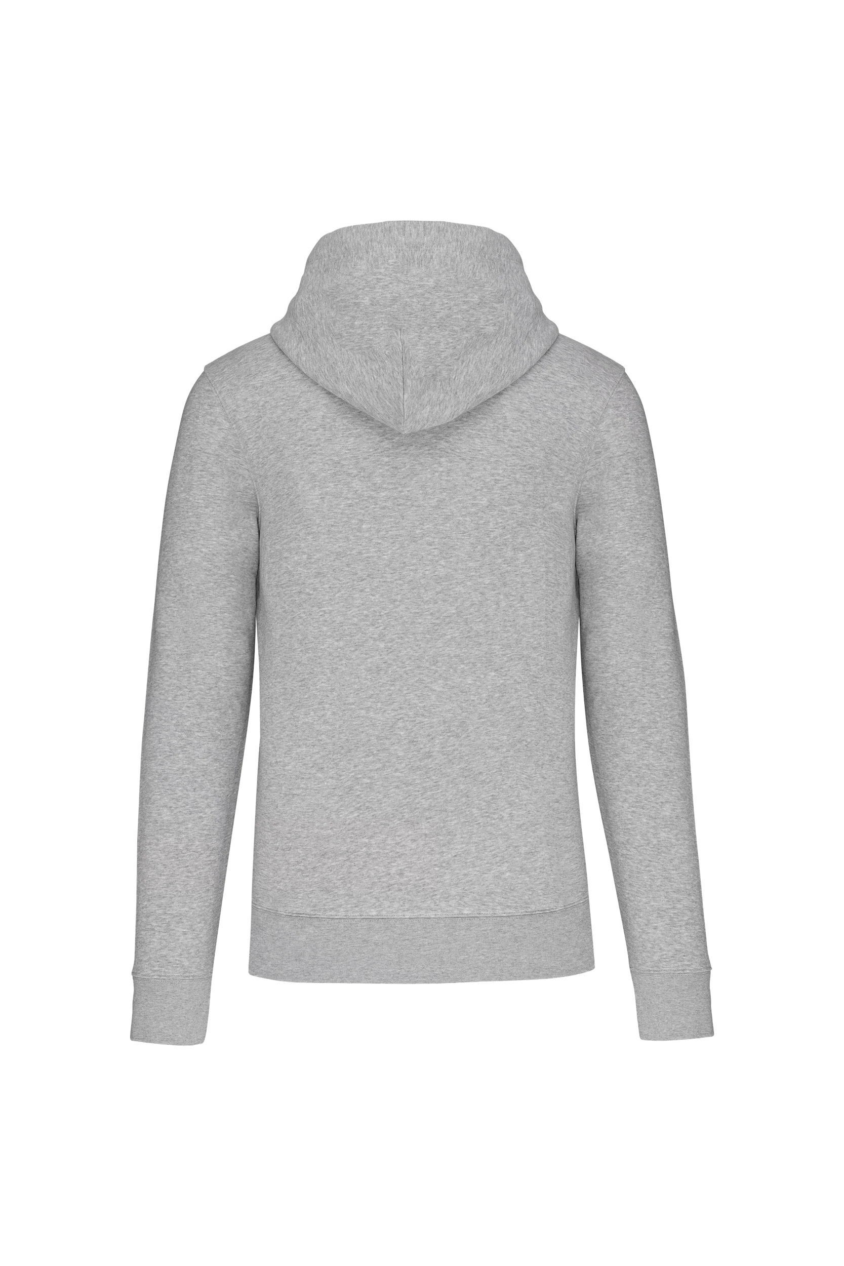 Sweat-shirt écoresponsable à capuche gris
