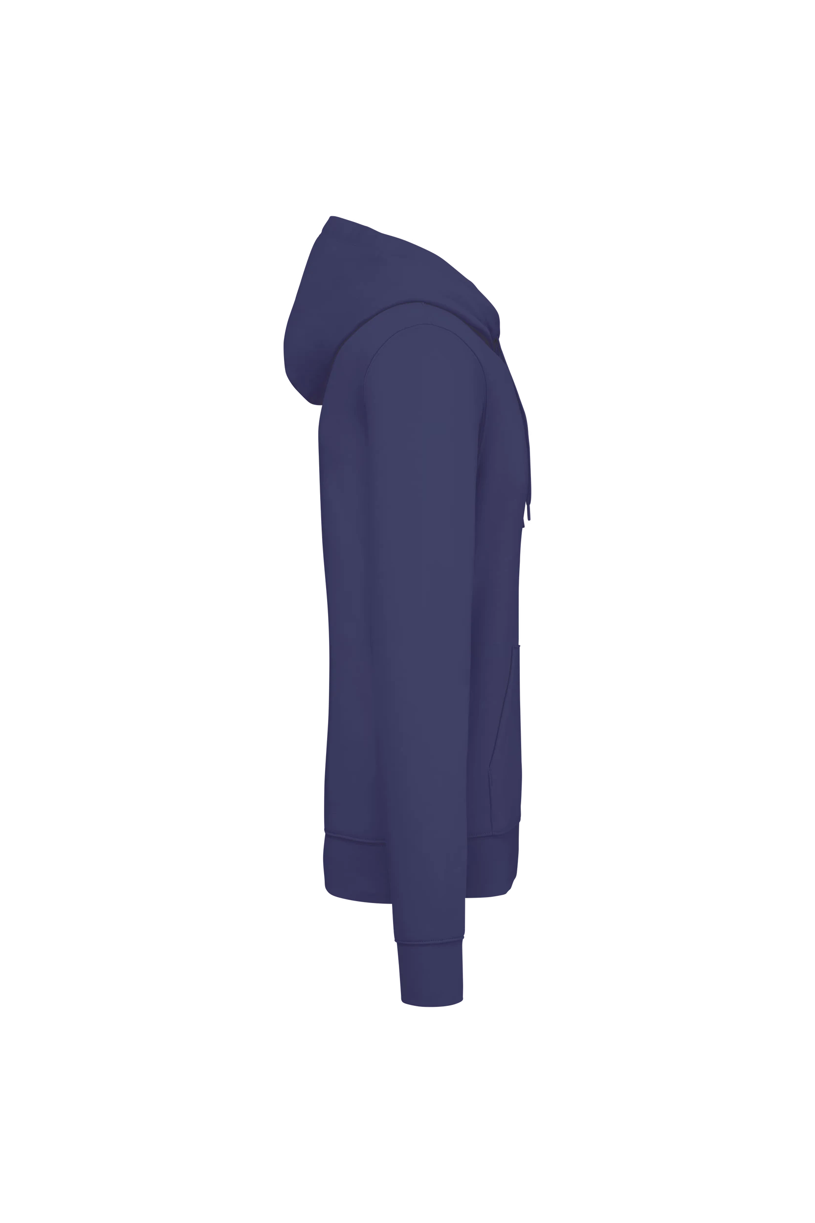 Sweat-shirt écoresponsable à capuche violet